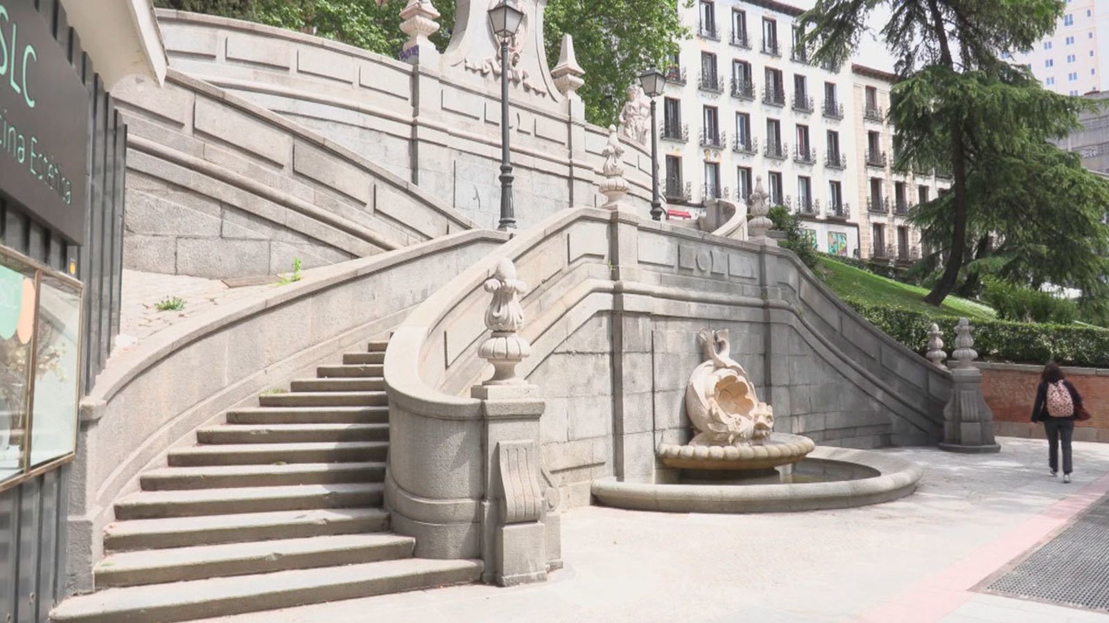 Escalera de la Fuente de los Afligidos, Madrid