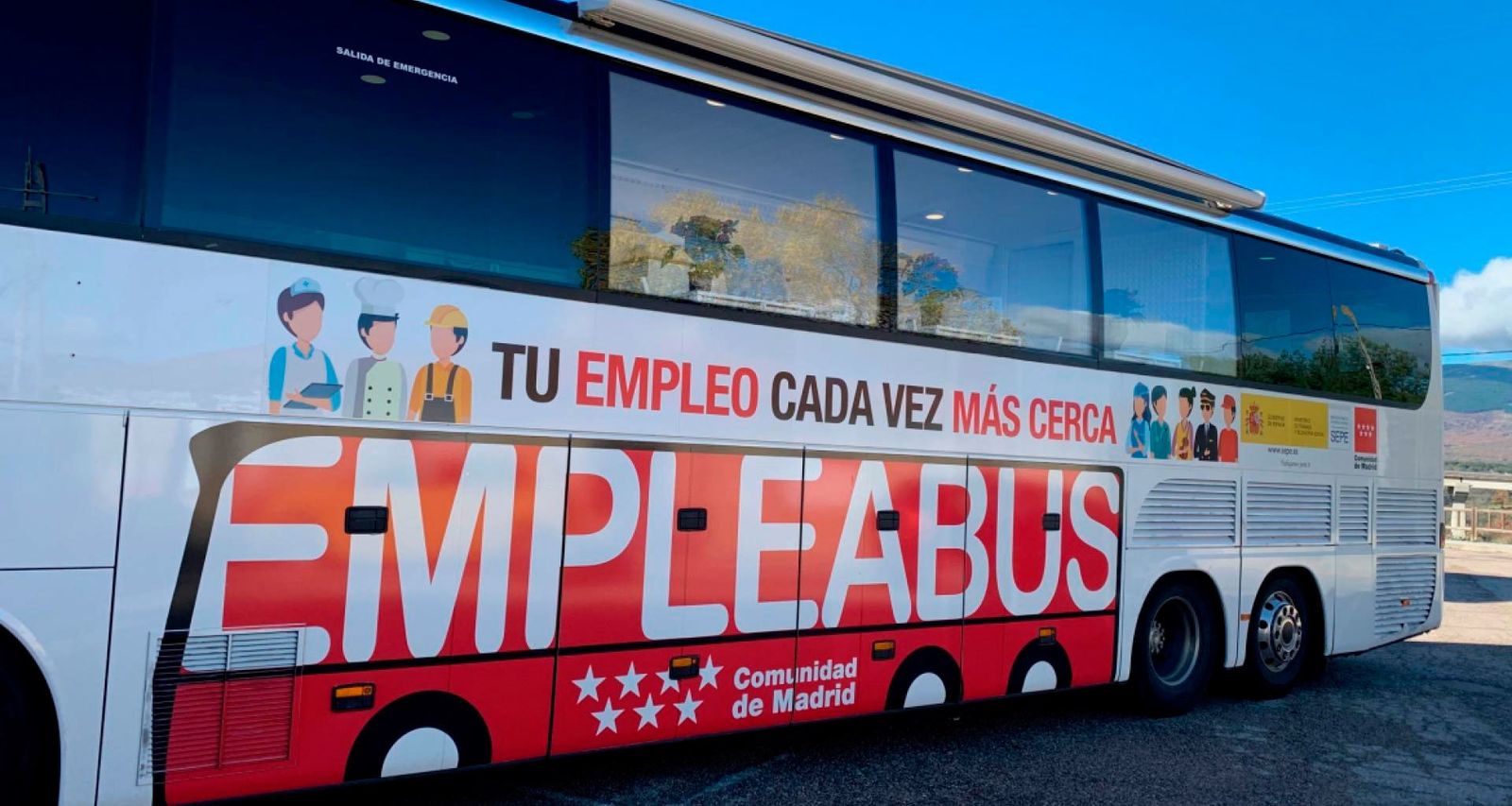 El Empleabus de la Comunidad de Madrid