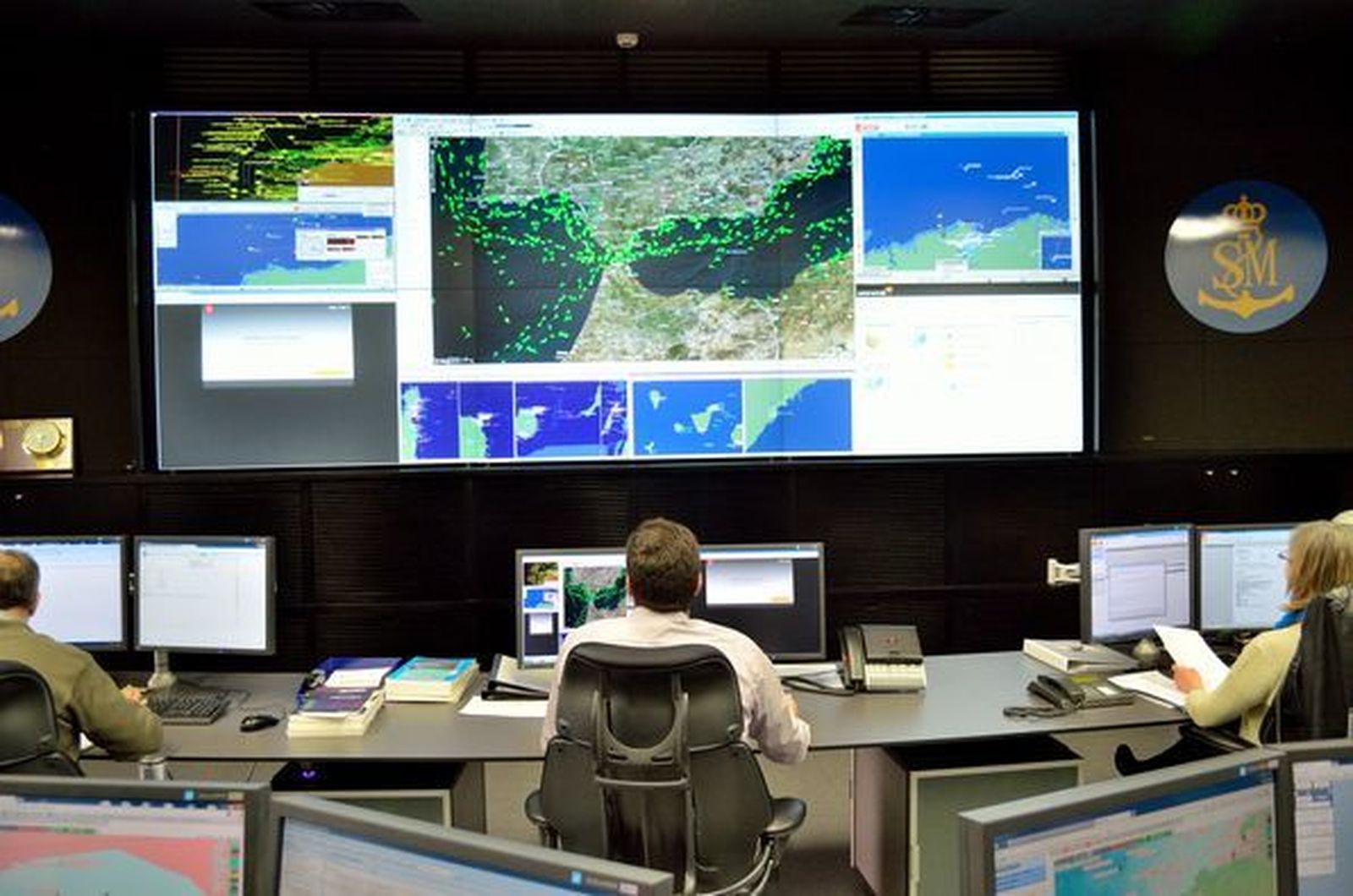 Centro Nacional de Coordinación de Salvamento Marítimo, en Madrid