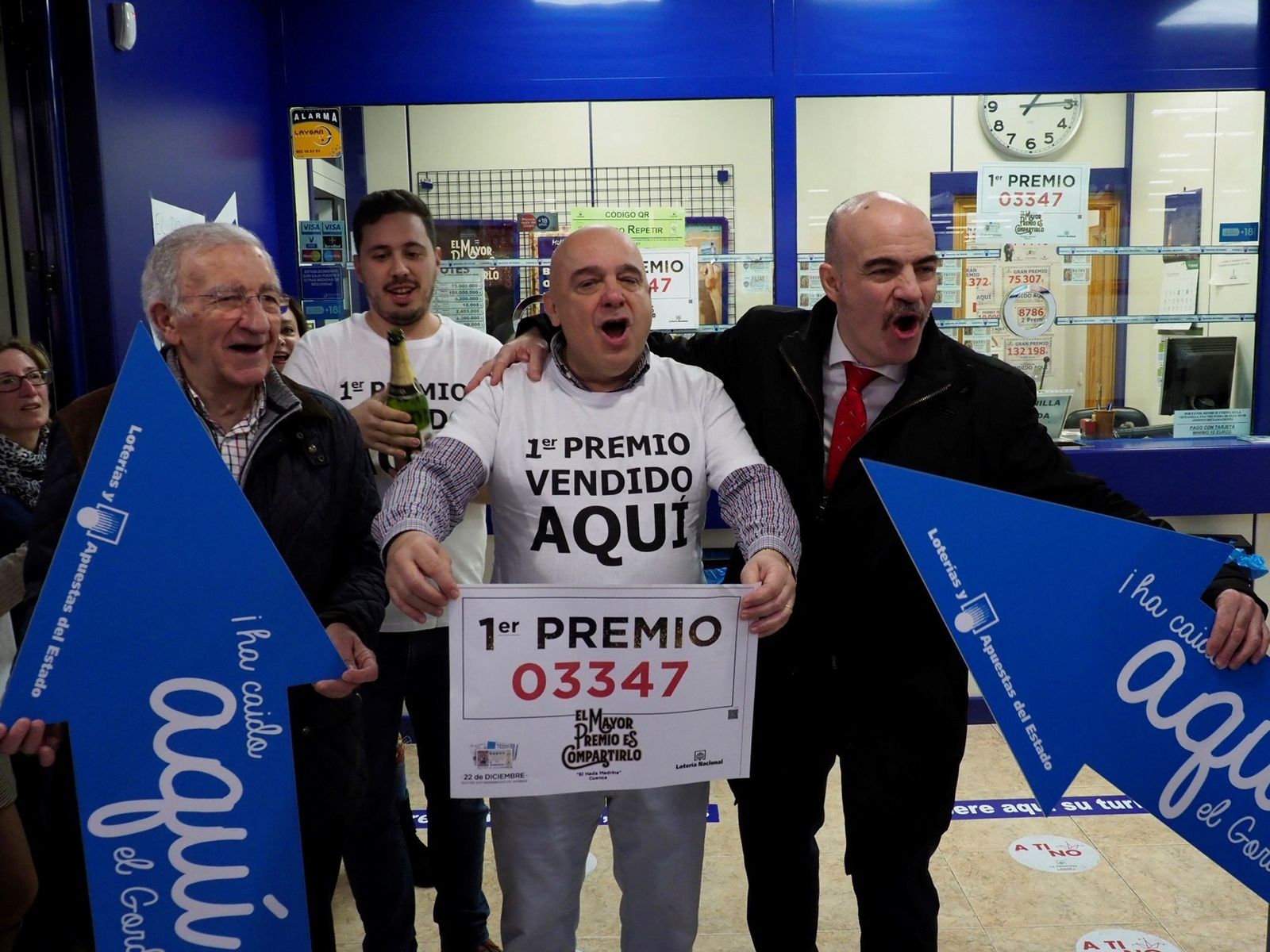 El Gordo 2019 acabó en 7