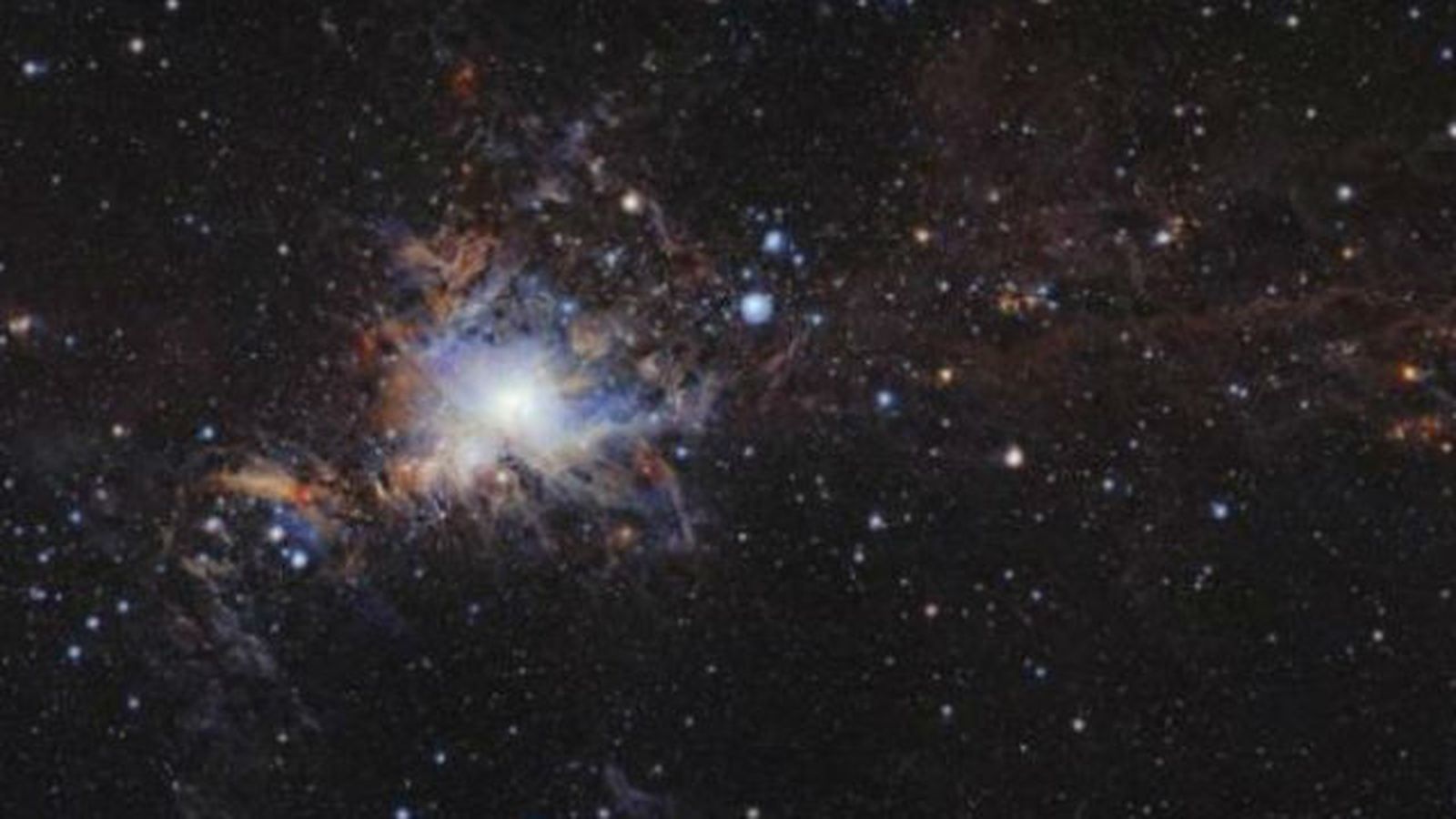 Una nueva imagen del sondeo VISION descubre secretos ocultos de las nubes de Orión