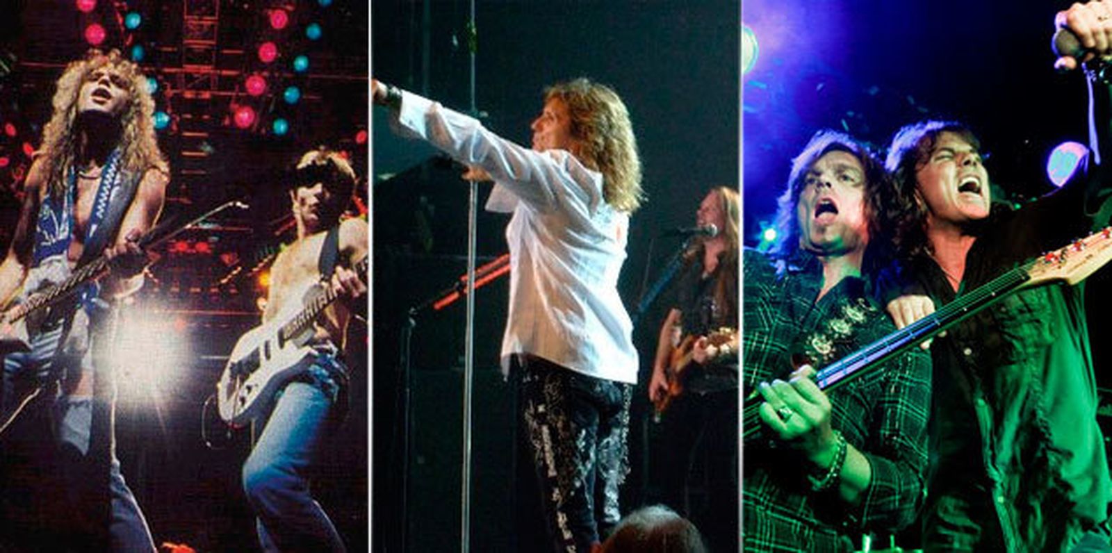 Def Leppard, Whitesnake y Europe