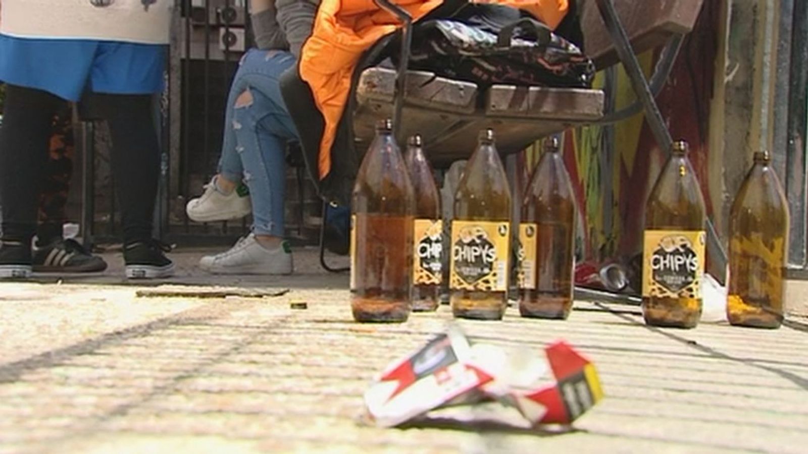 Los vecinos de Chamberí, hartos de tanta fiesta y botellones