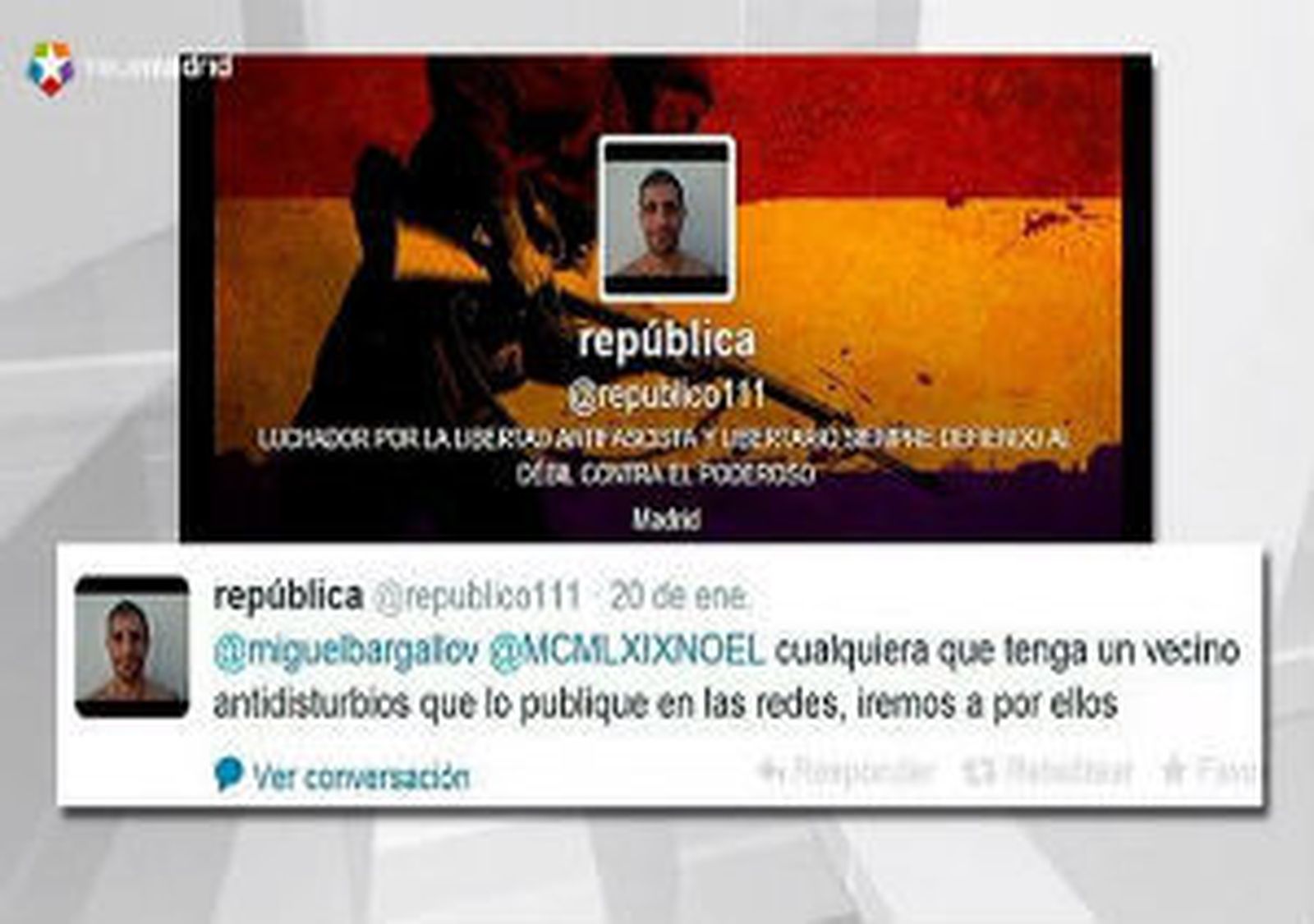 Amenazas en Twitter