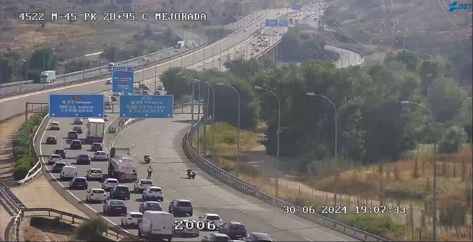 accidente M-50