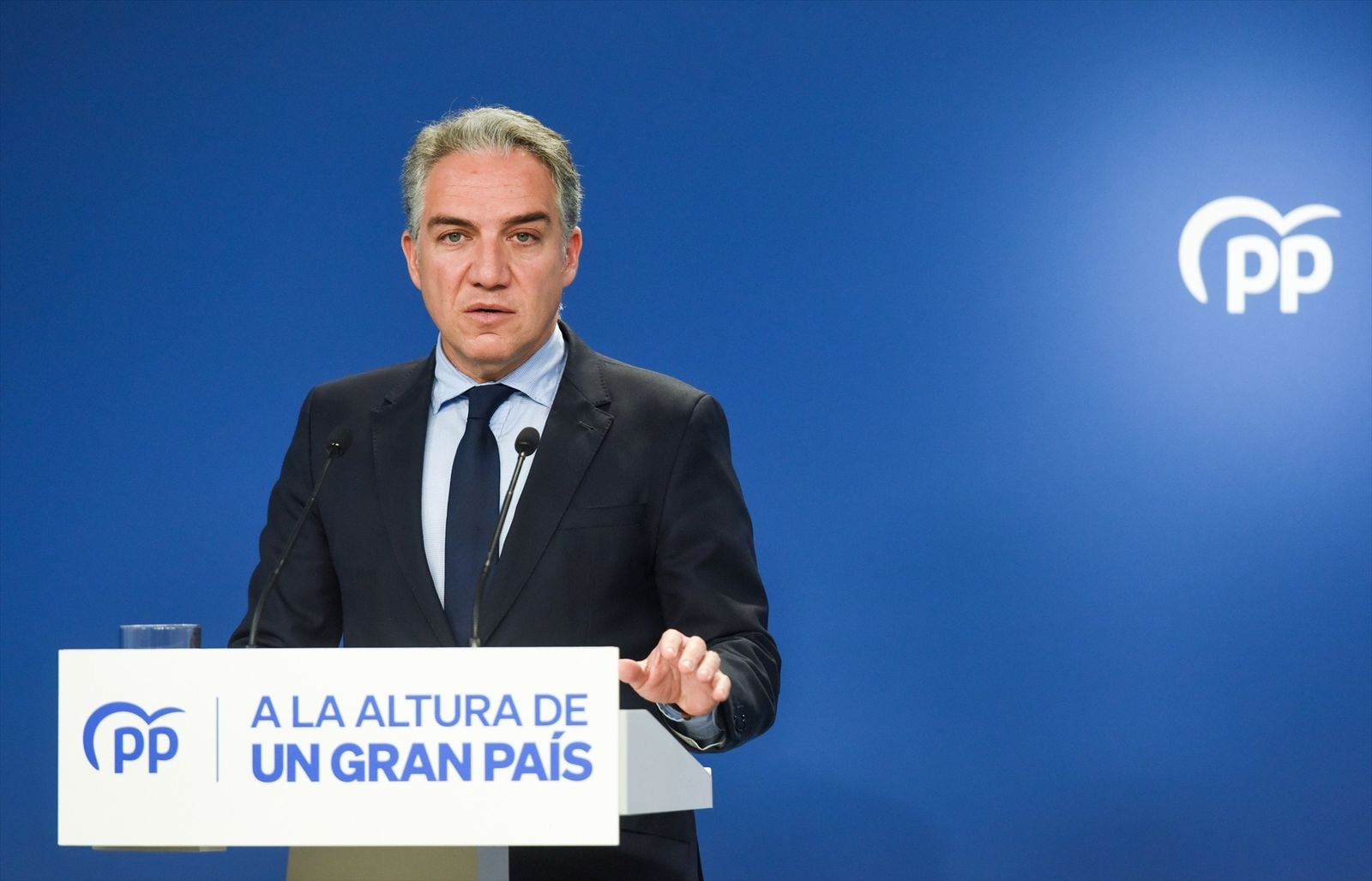 El coordinador general del PP, Elías Bendodo