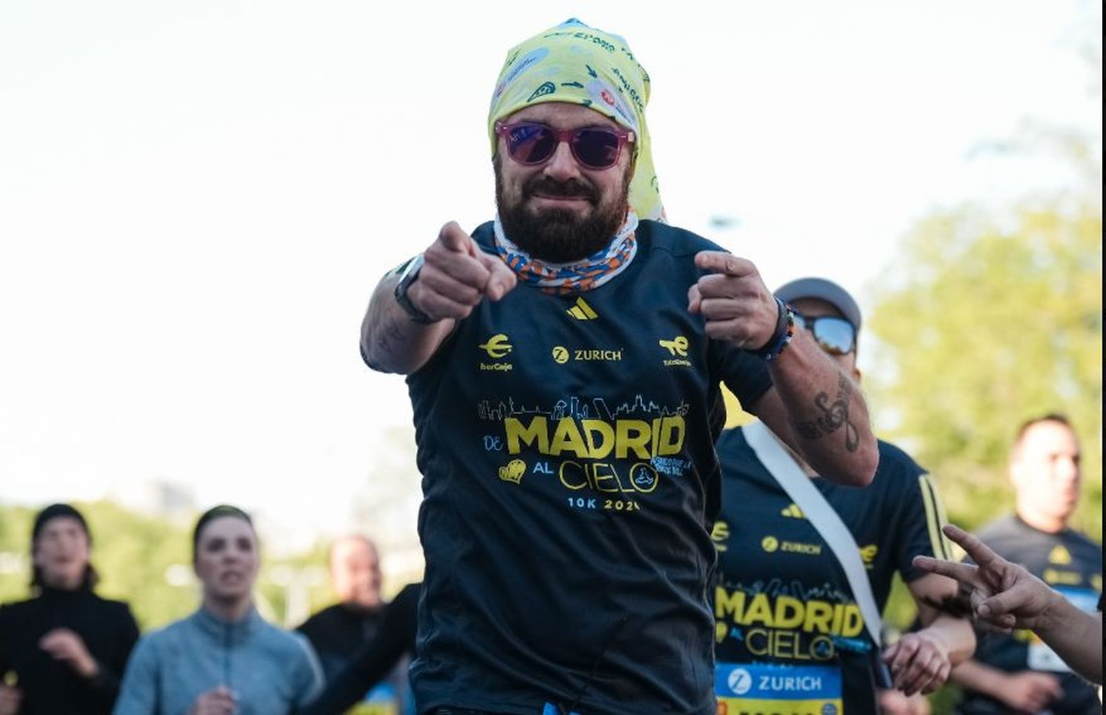 Corredor del Maratón de Madrid