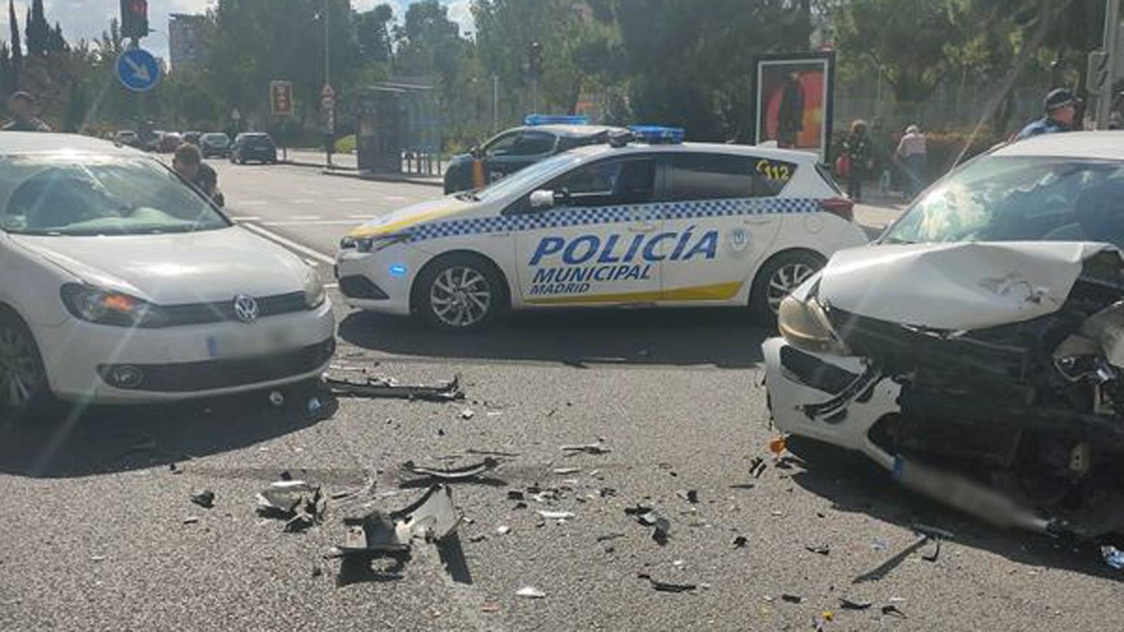 Peligrosa persecución en Aluche