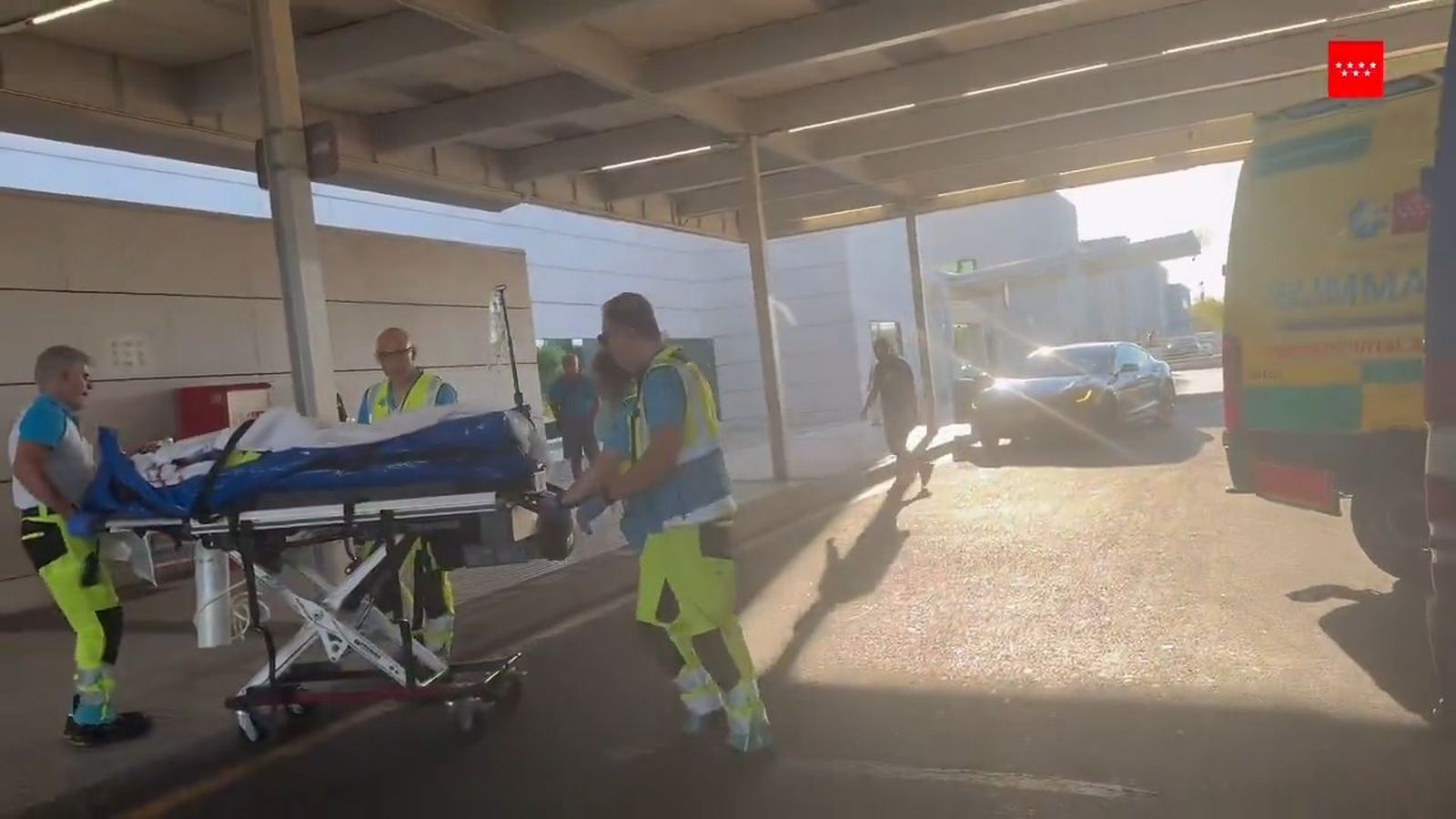 Accidente de moto en Las Rozas