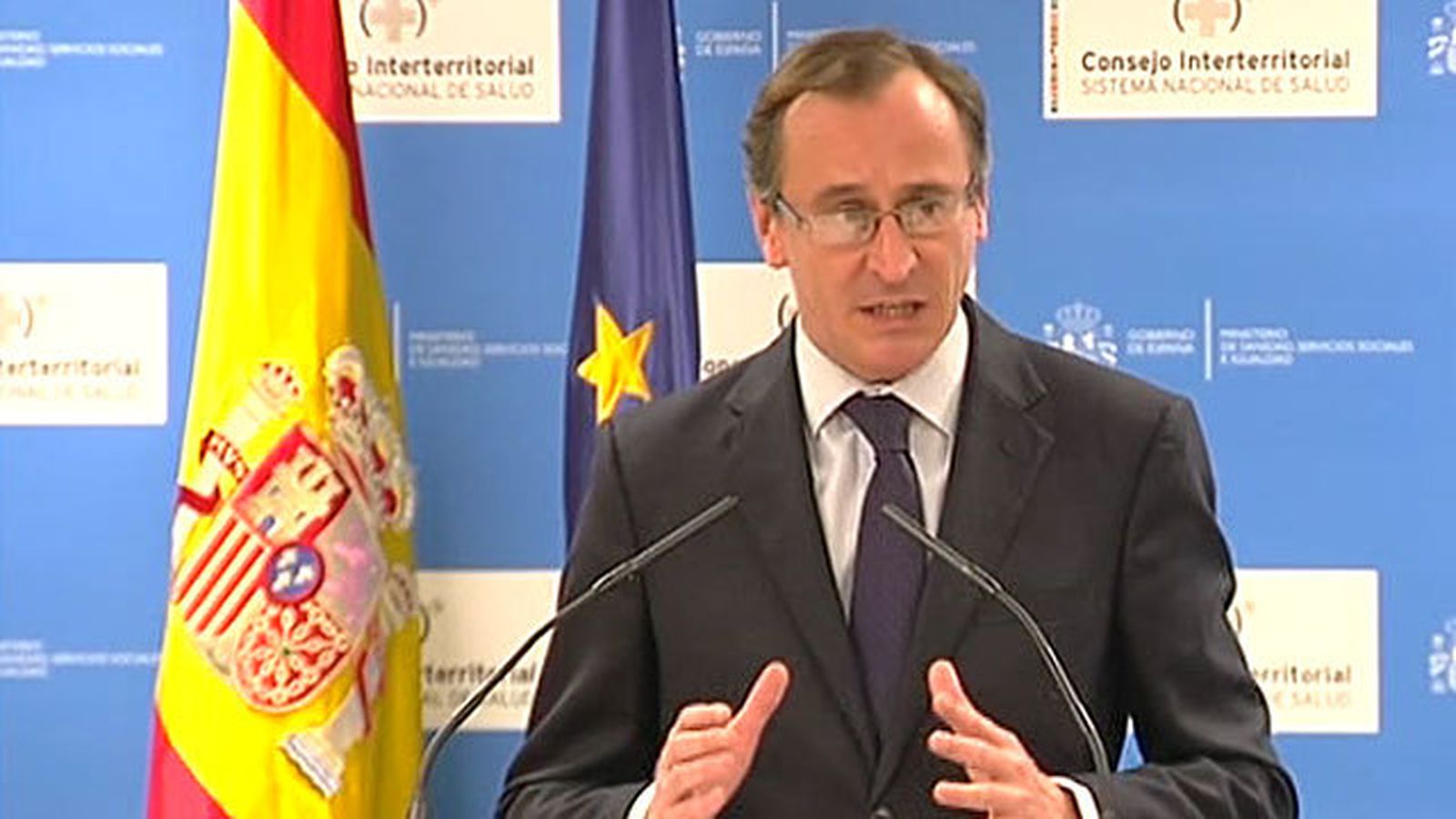 El ministro de Sanidad, Alfonso Alonso