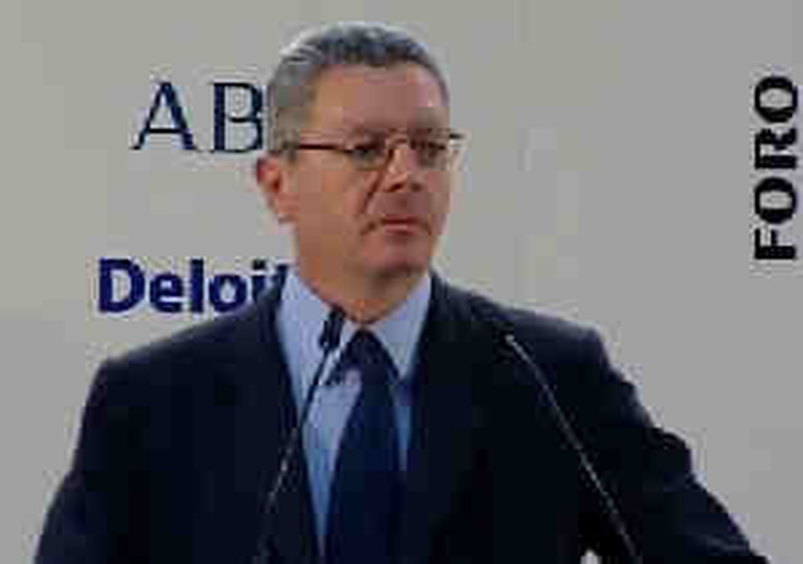Gallardón, en el Foro ABC