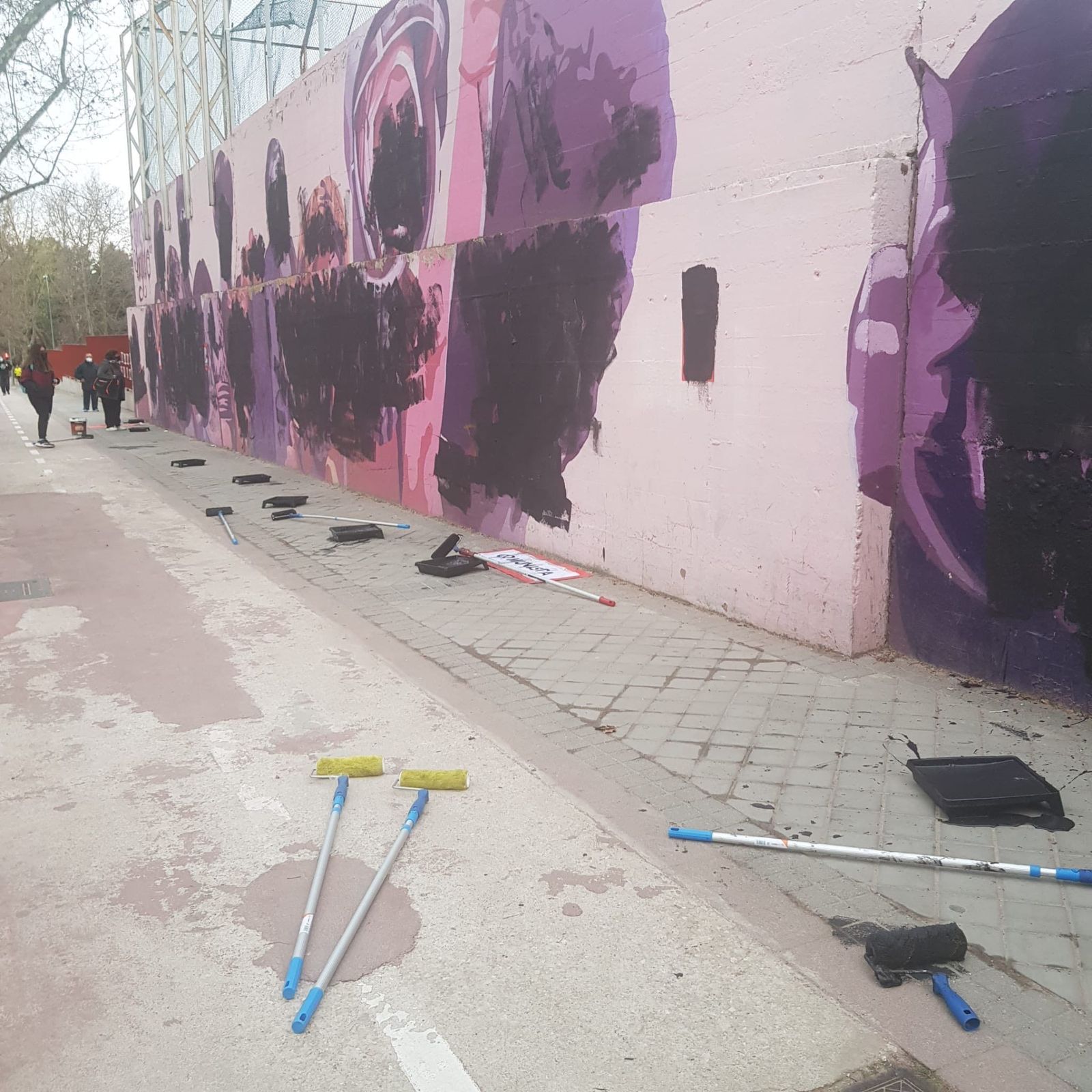 Ciudad Lineal, Alcalá, Colmenarejo... el 8M sufre varios ataques en Madrid