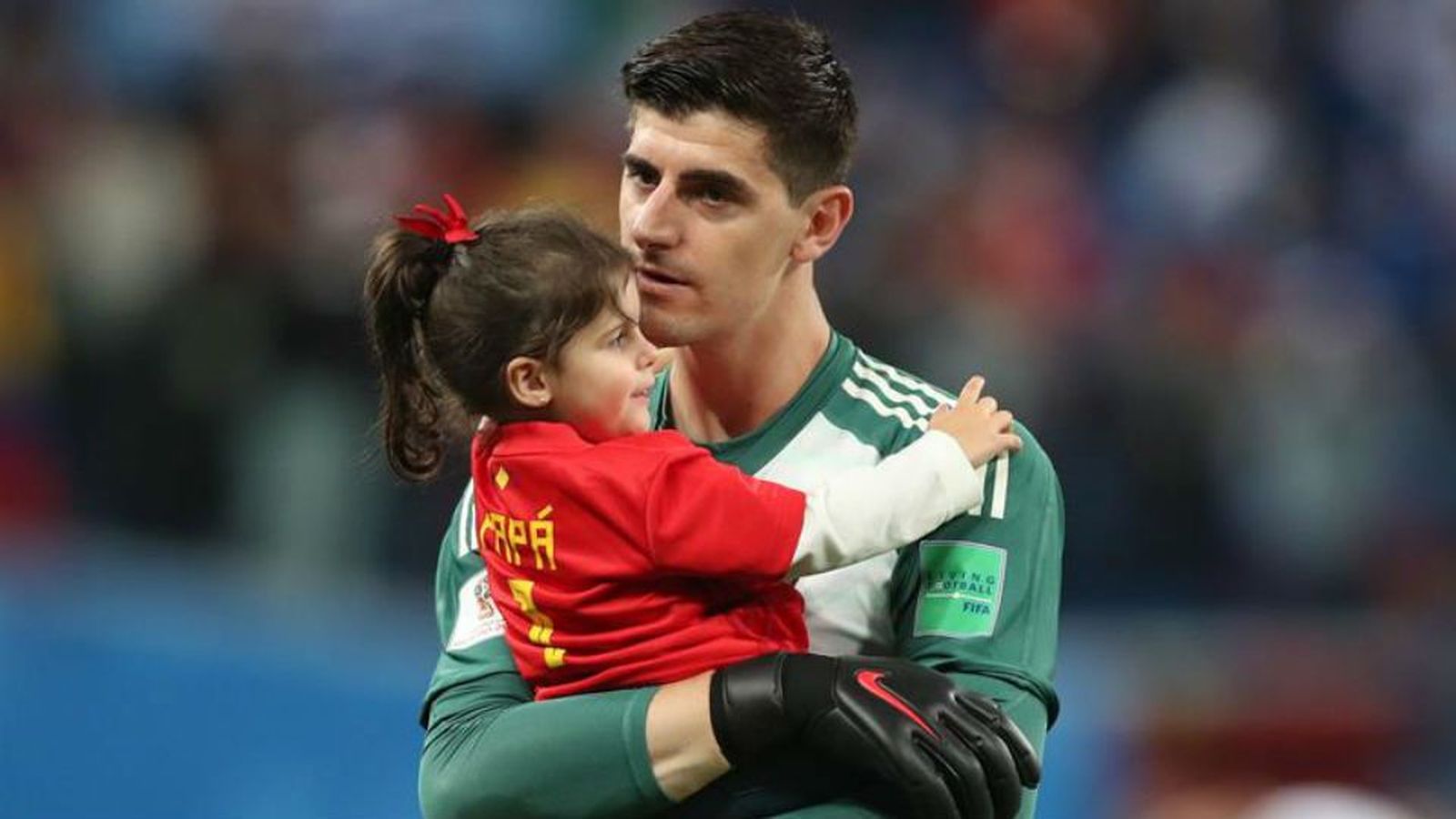 Curtois serñá del Real Madrid en breve