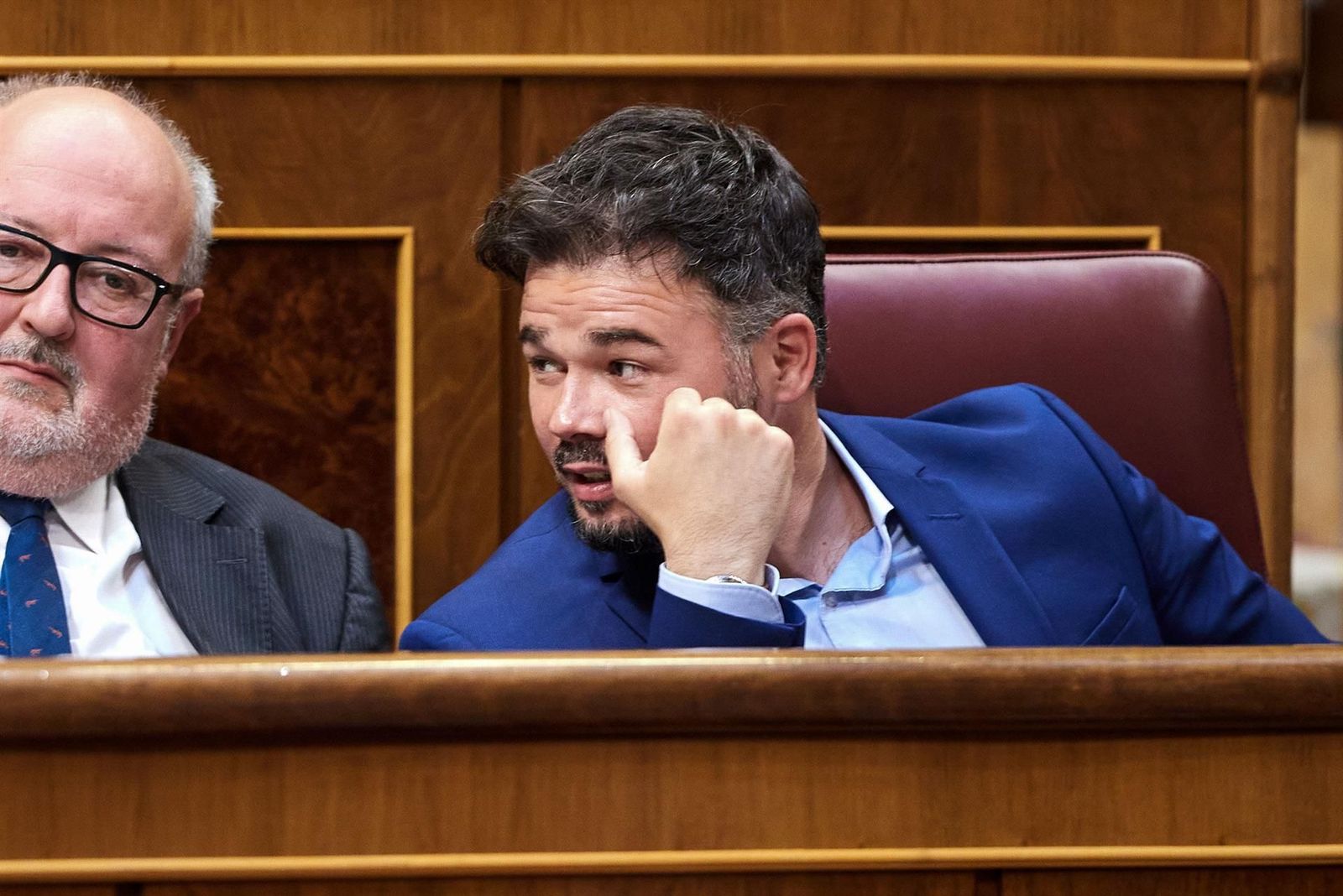 La Fiscalía archiva las denuncias contra Rufián por revelación de secretos