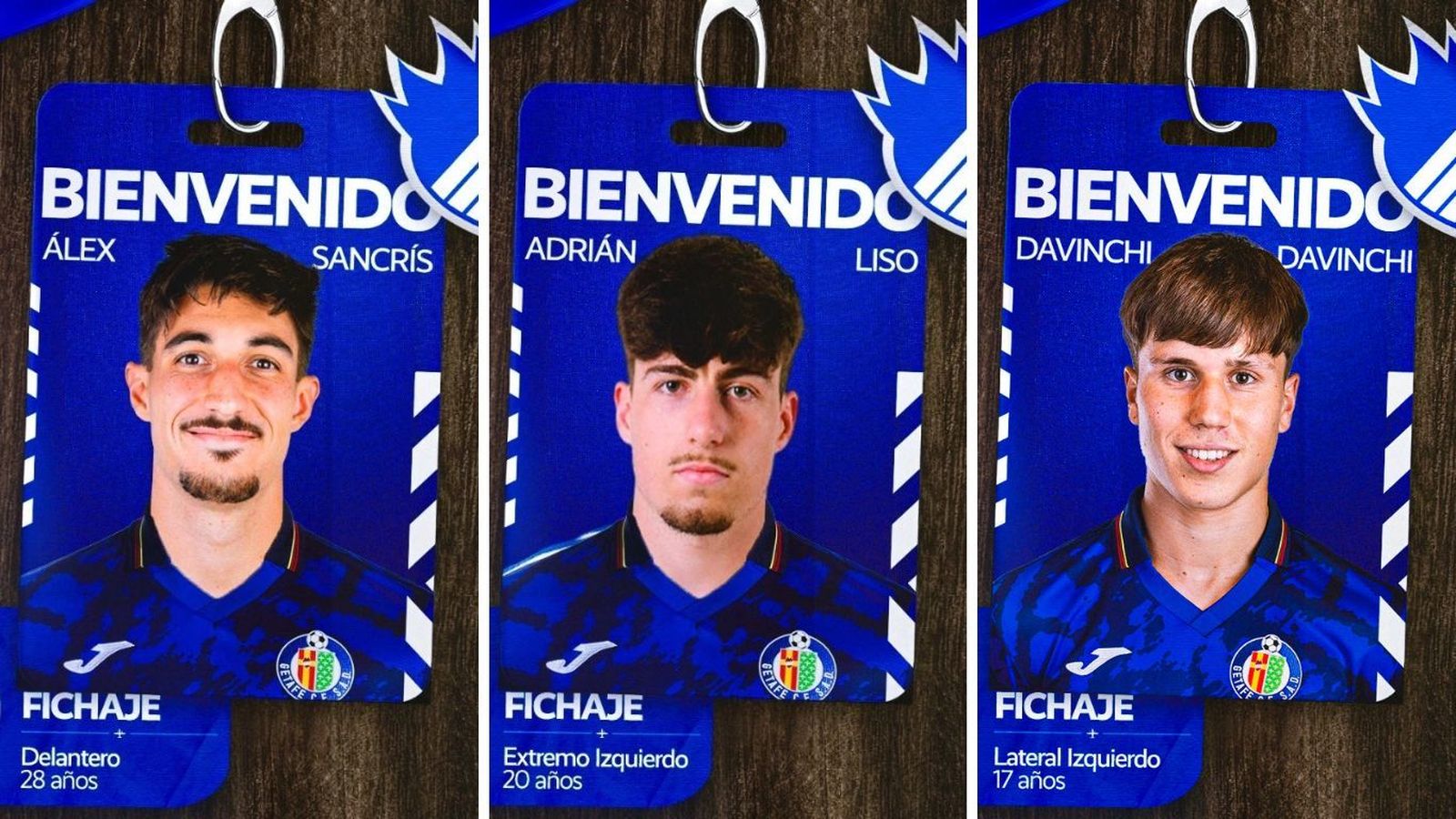 Adrián Liso, Álex Sancris y "Davinchi"