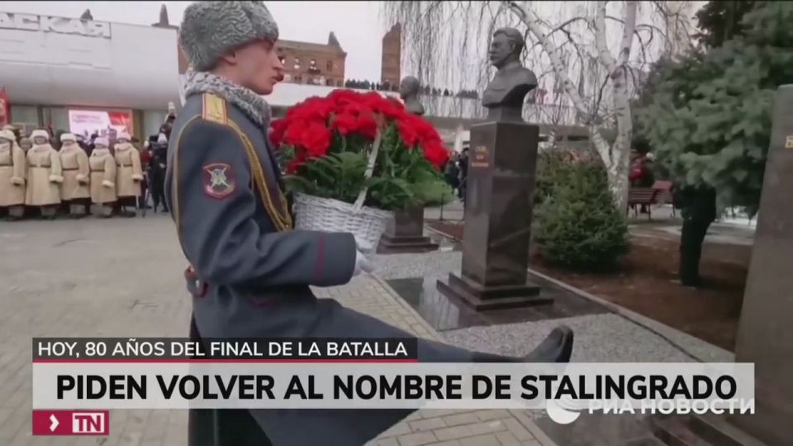 El Kremlin quiere recuperar el antiguo nombre de Stalingrado que rinde honor a Iosif Stalin