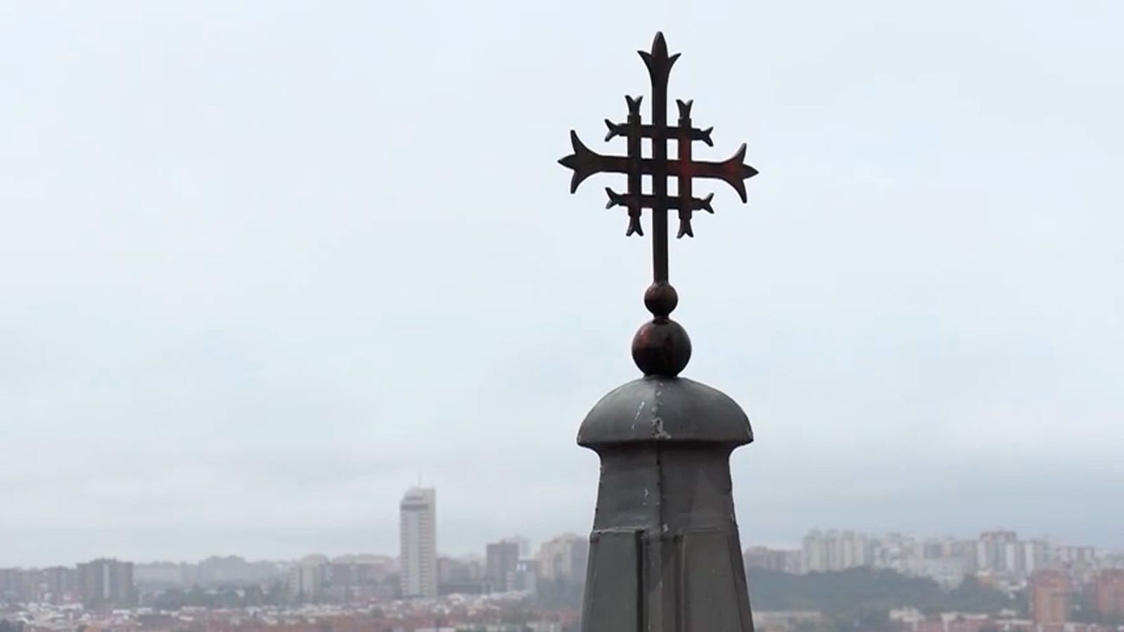 Vistas desde la cúpula de la catedral de la Almudena