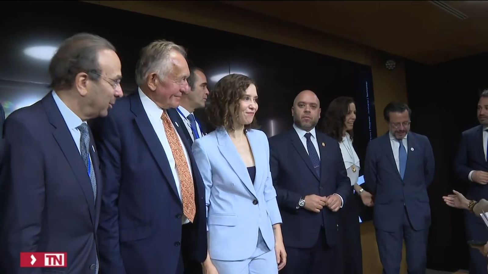 Ayuso, con los empresarios