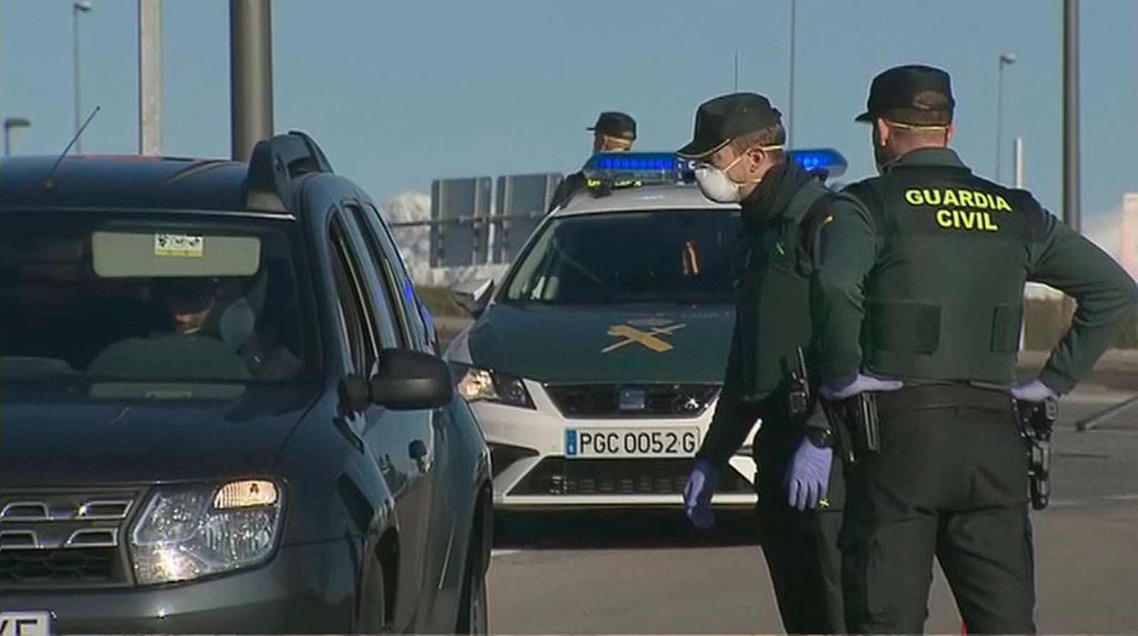 Aumentan los controles de la Guardia Civil para vigilar el confinamiento