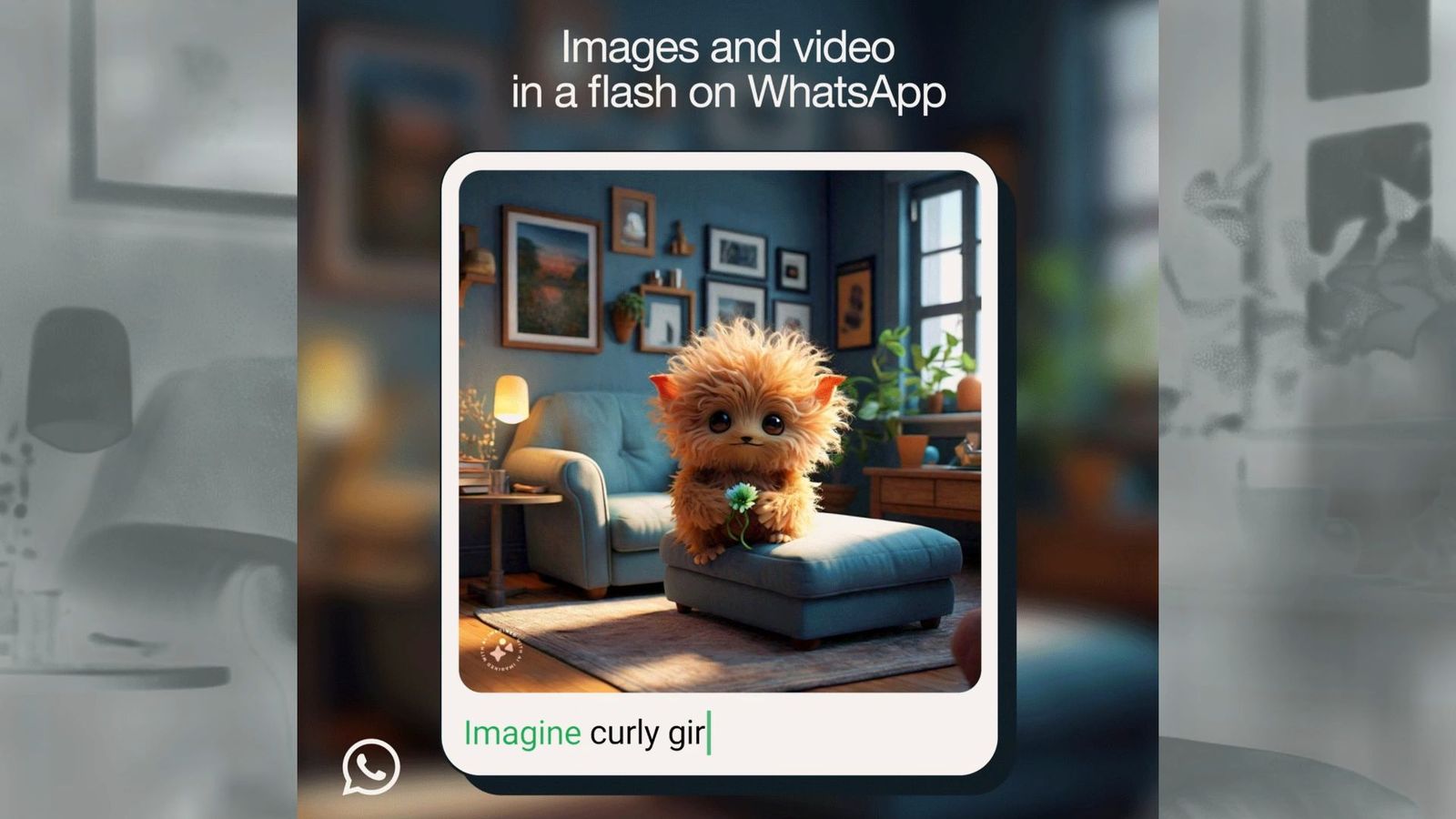 Imágenes de Inteligencia Artificial en Whastapp