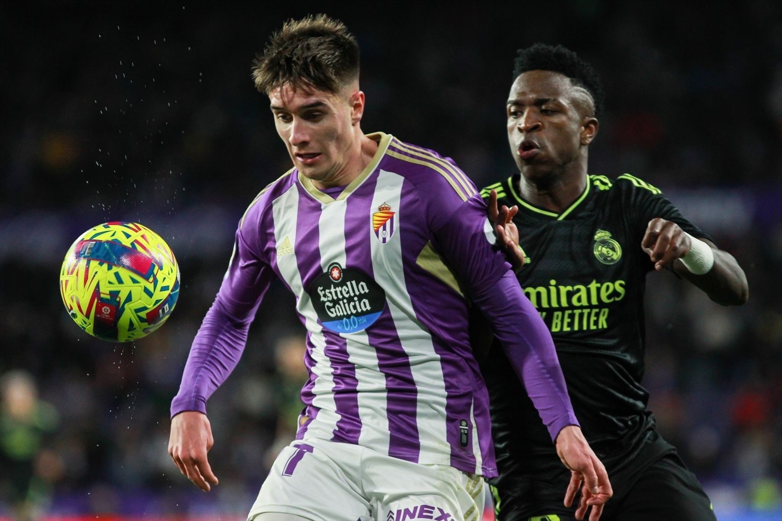 Vinicius ante el Valladolid sufrió gritos racistas