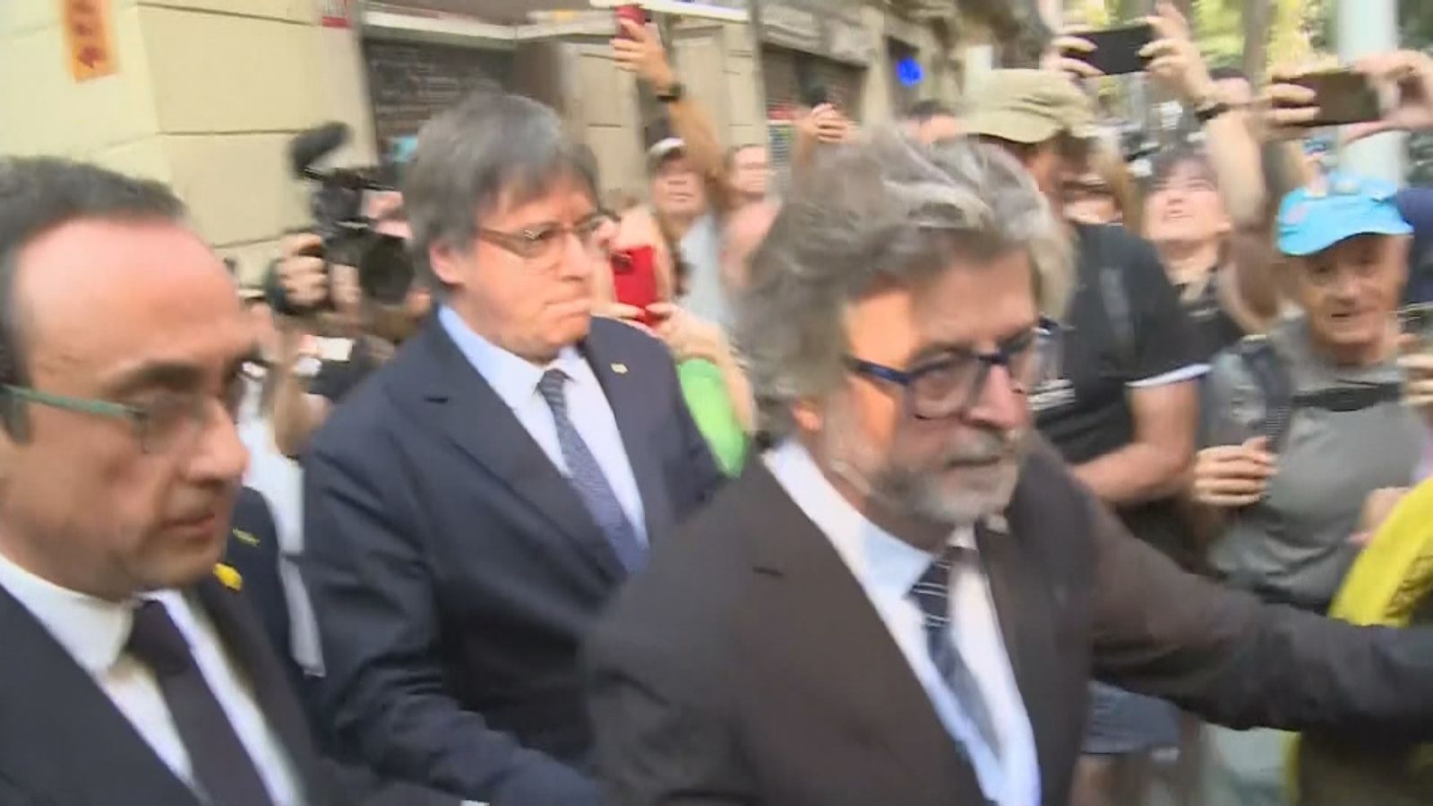 Discurso de Carles Puigdemont en Cataluña