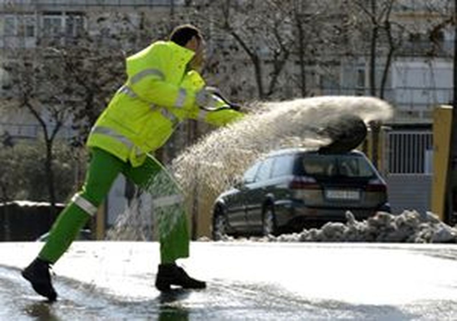El frío polar pone en alerta e medio país