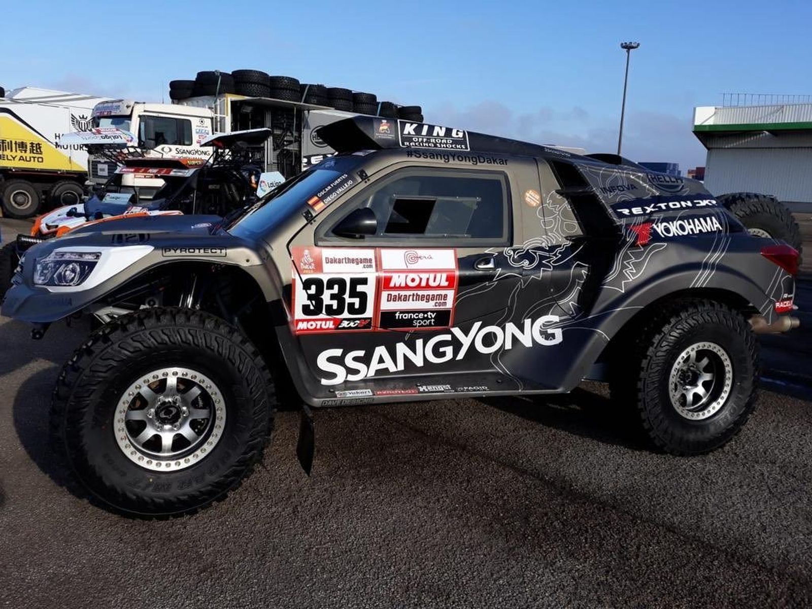 Preparados para el Dakar