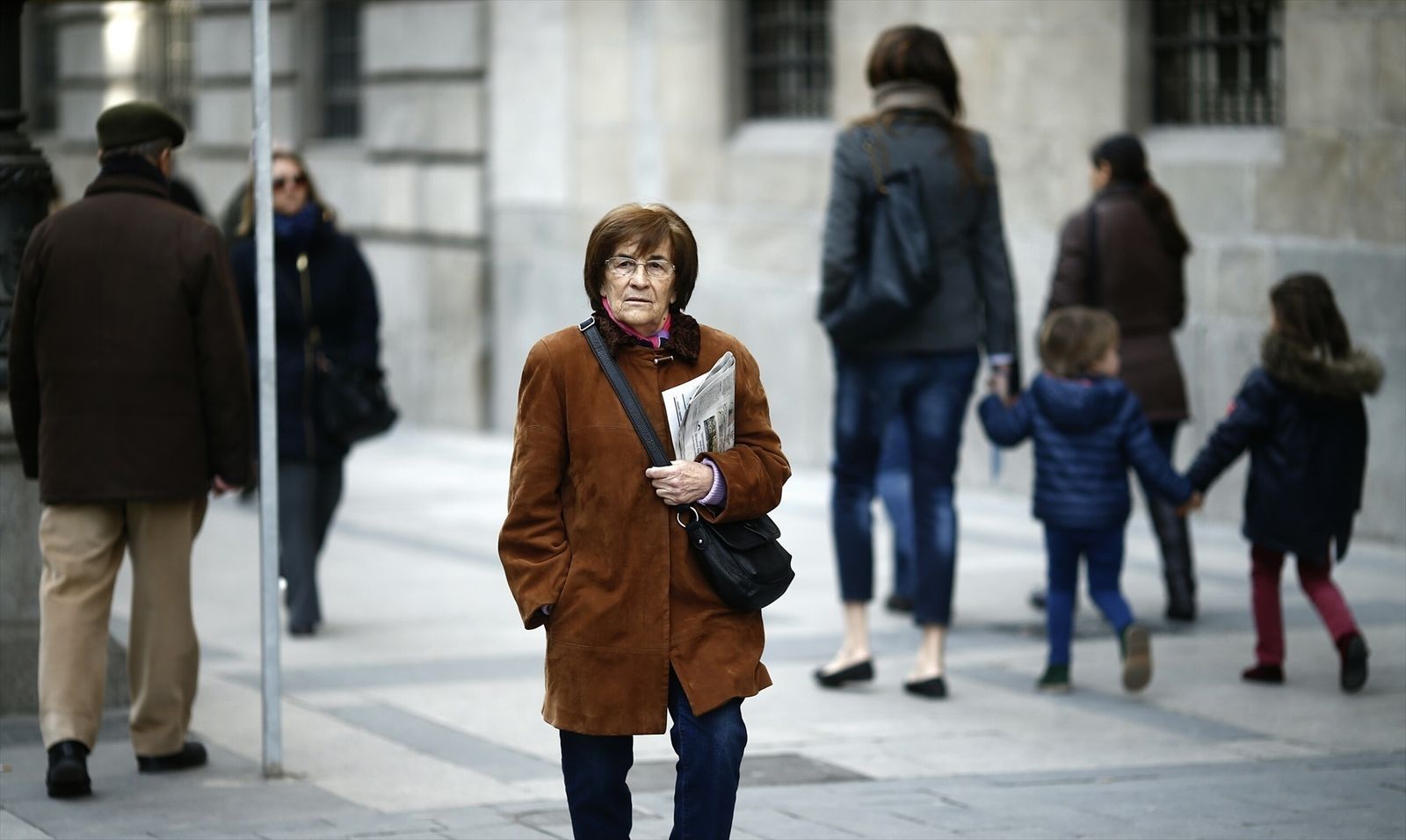 Gente paseando