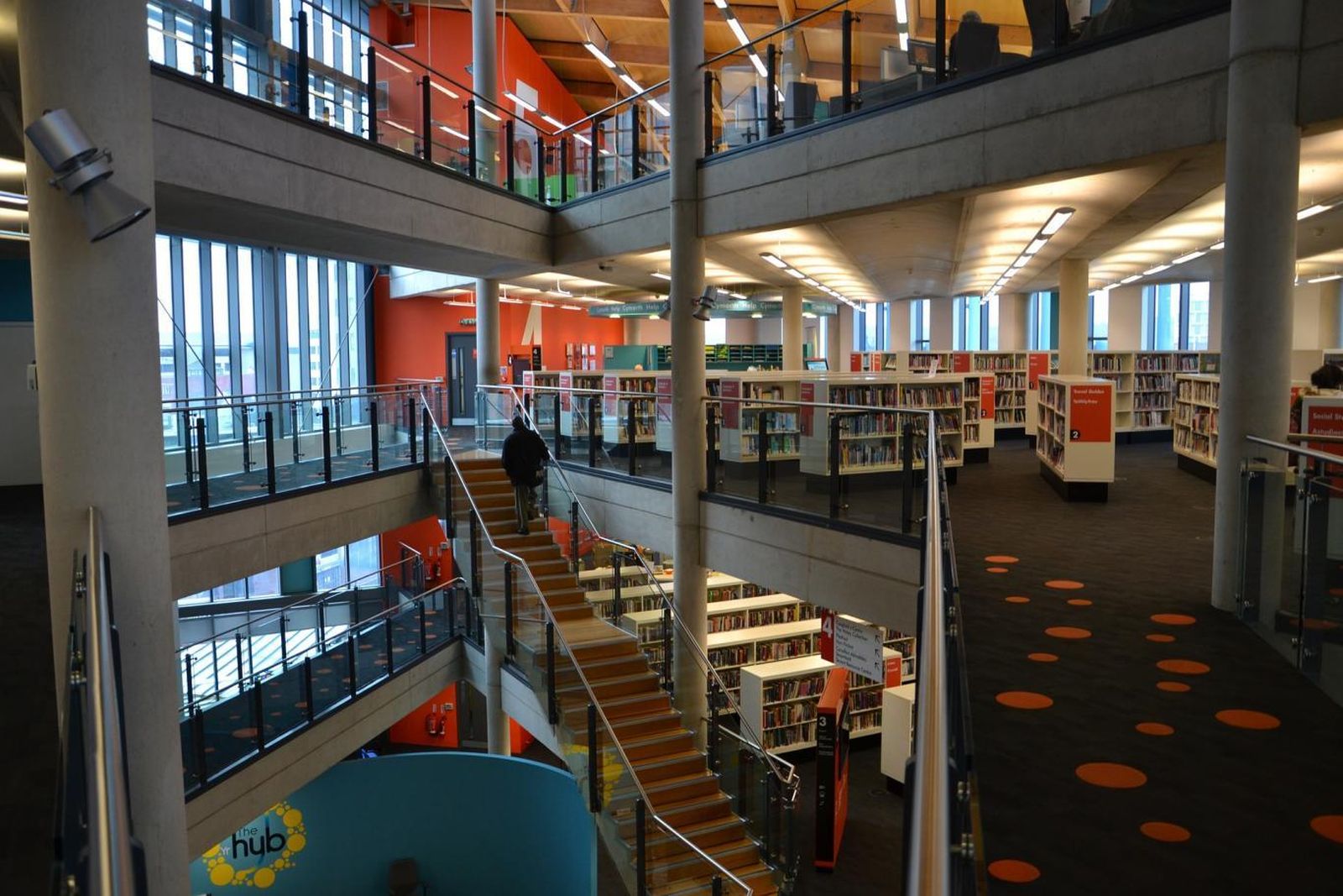 Una biblioteca de la Comunidad de Madrid