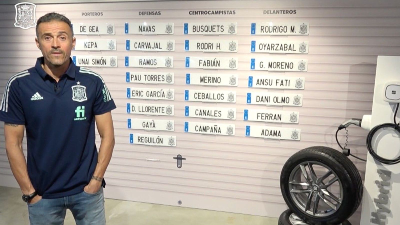 Campaña, novedad en la lista de Luis Enrique; regresan Ceballos y Canales