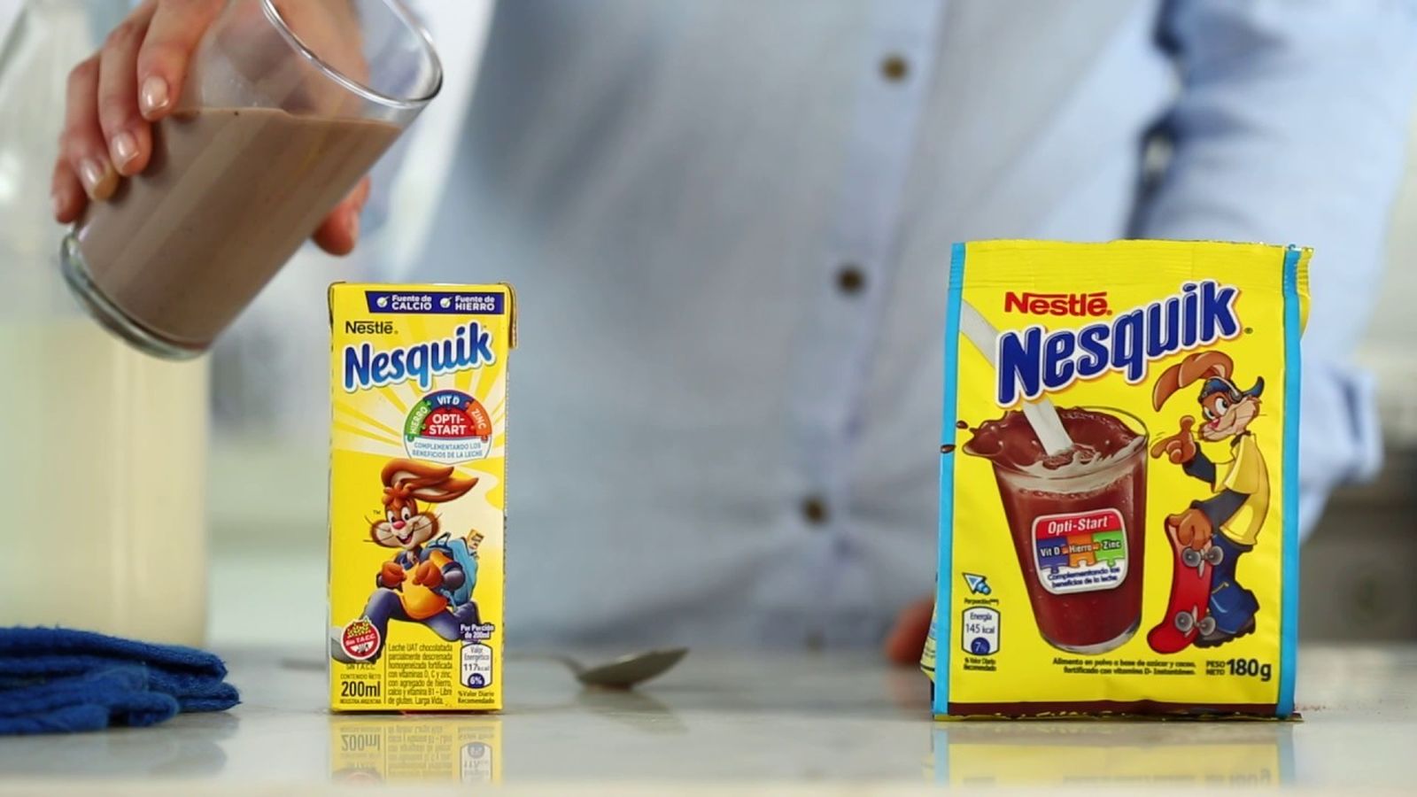 Caja de Nesquik