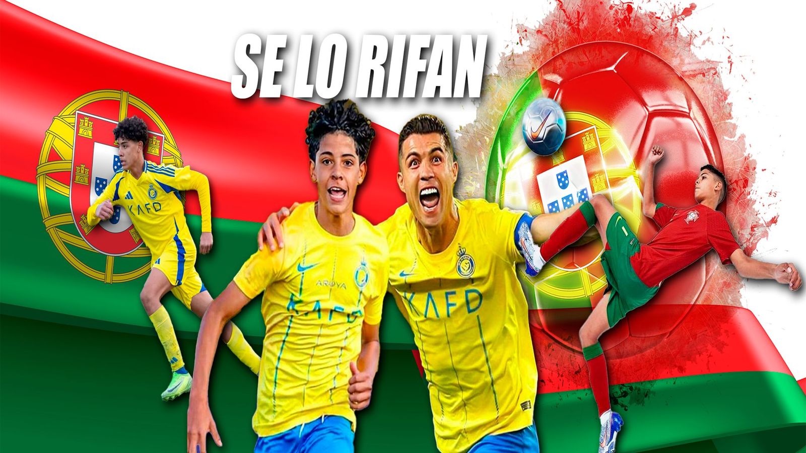 El hijo mayor de Cristiano Ronaldo debutará con la selección sub'15 de Portugal