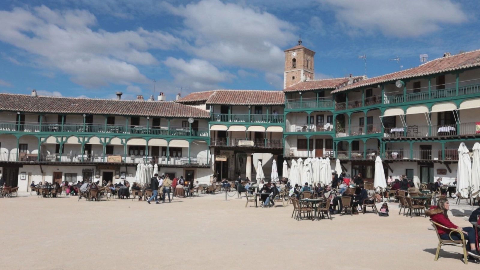 Visitamos la Plaza Mayor de Chinchón