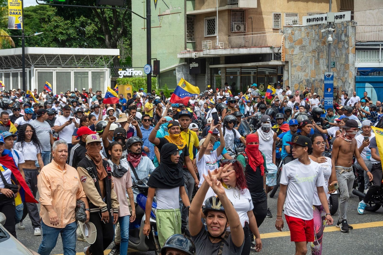 Más de 1.200 detenidos en protestas contra el resultado oficial de las elecciones en Venezuela