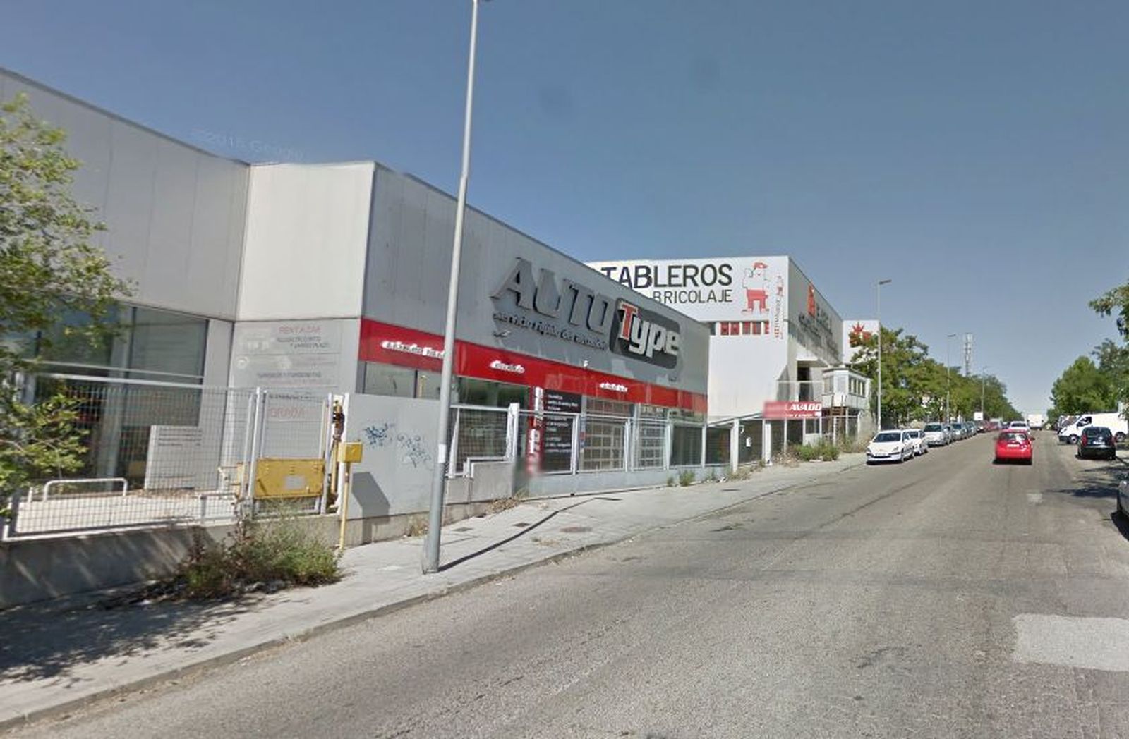 Calle del Duero de Mejorada, cerca de la M-208