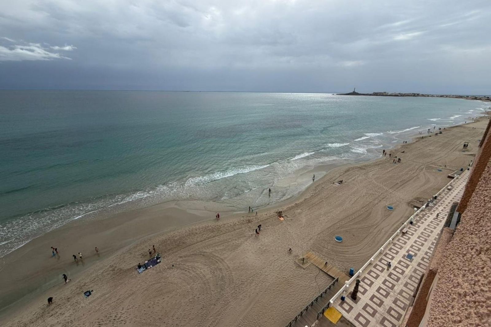 Bajada del nivel del mar en la costa de Cartagena, Murcia