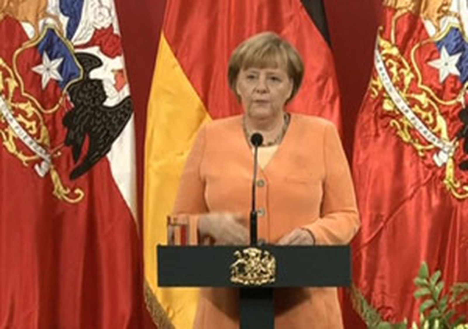 Merkel, Chile