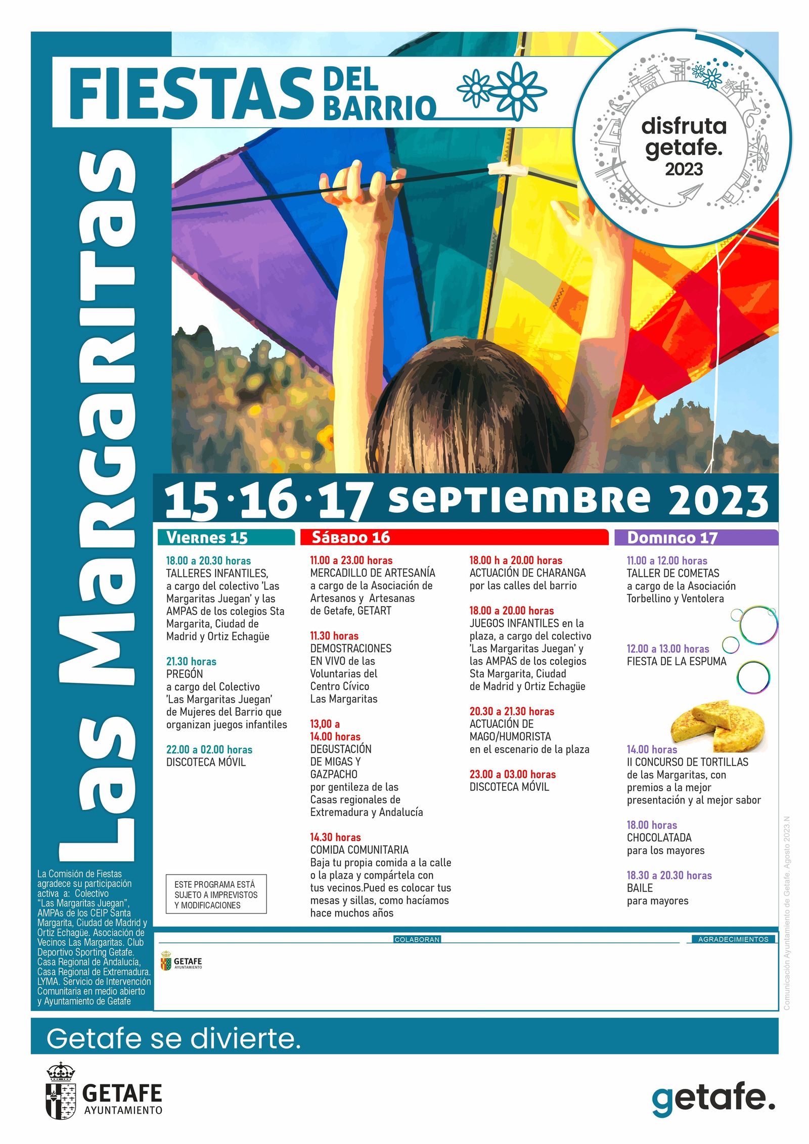 Fiestas de las Margaritas, en Getafe