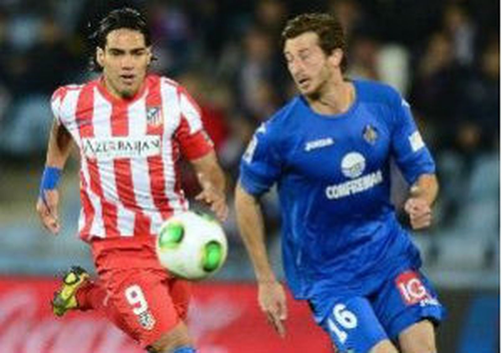 Falcao ante el Getafe