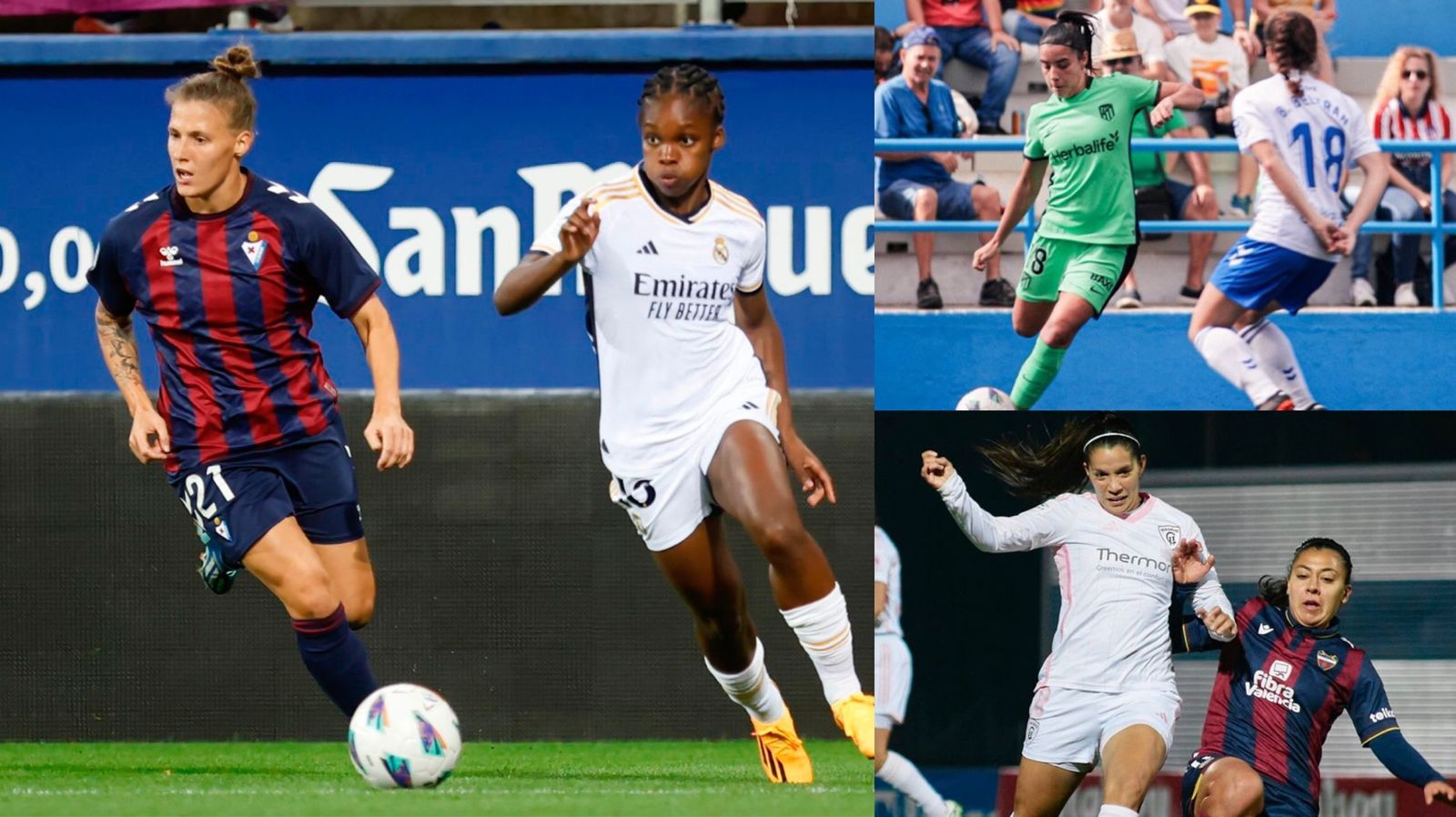 Real Madrid, Atlético y Madrid CFF