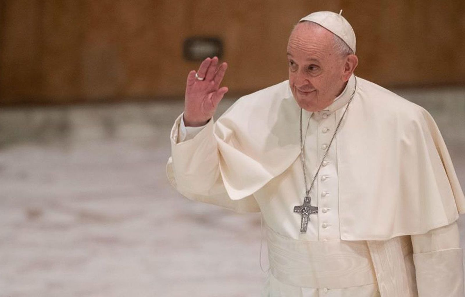 Mensaje de ánimo del Papa a los palmeros: "Es duro pero no bajen los brazos"