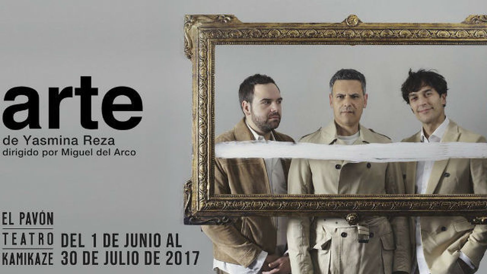 Roberto Enríquez, Cristóbal Suárez y Jorge Usón regresan al Pavón con "Arte"