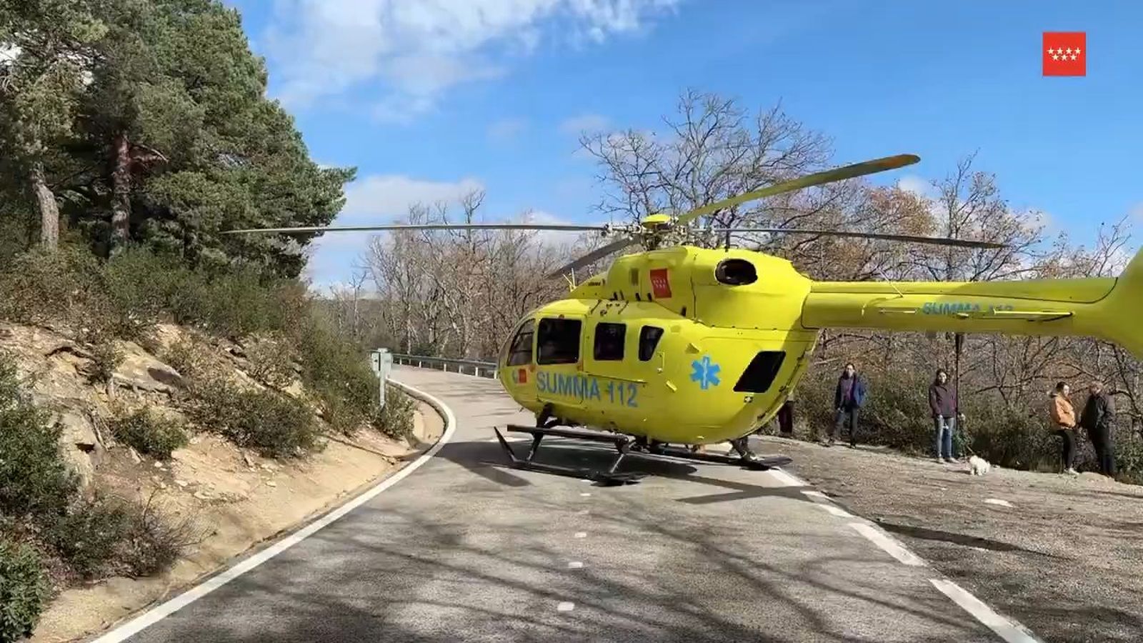 Muere un motorista en Bustarviejo