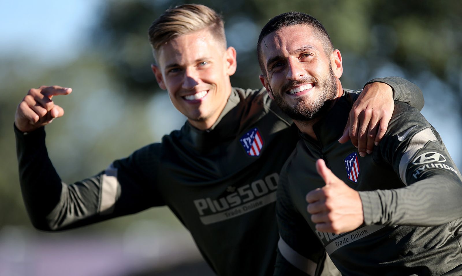 Marcos Llorente y Koke