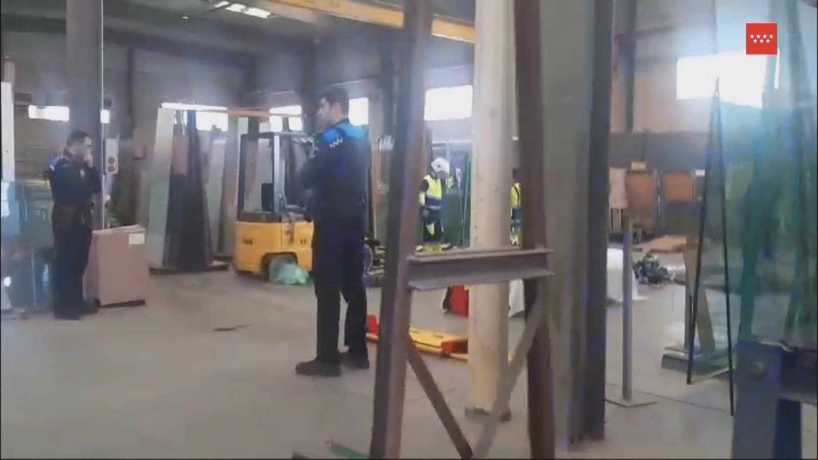 Accidente laboral en Humanes