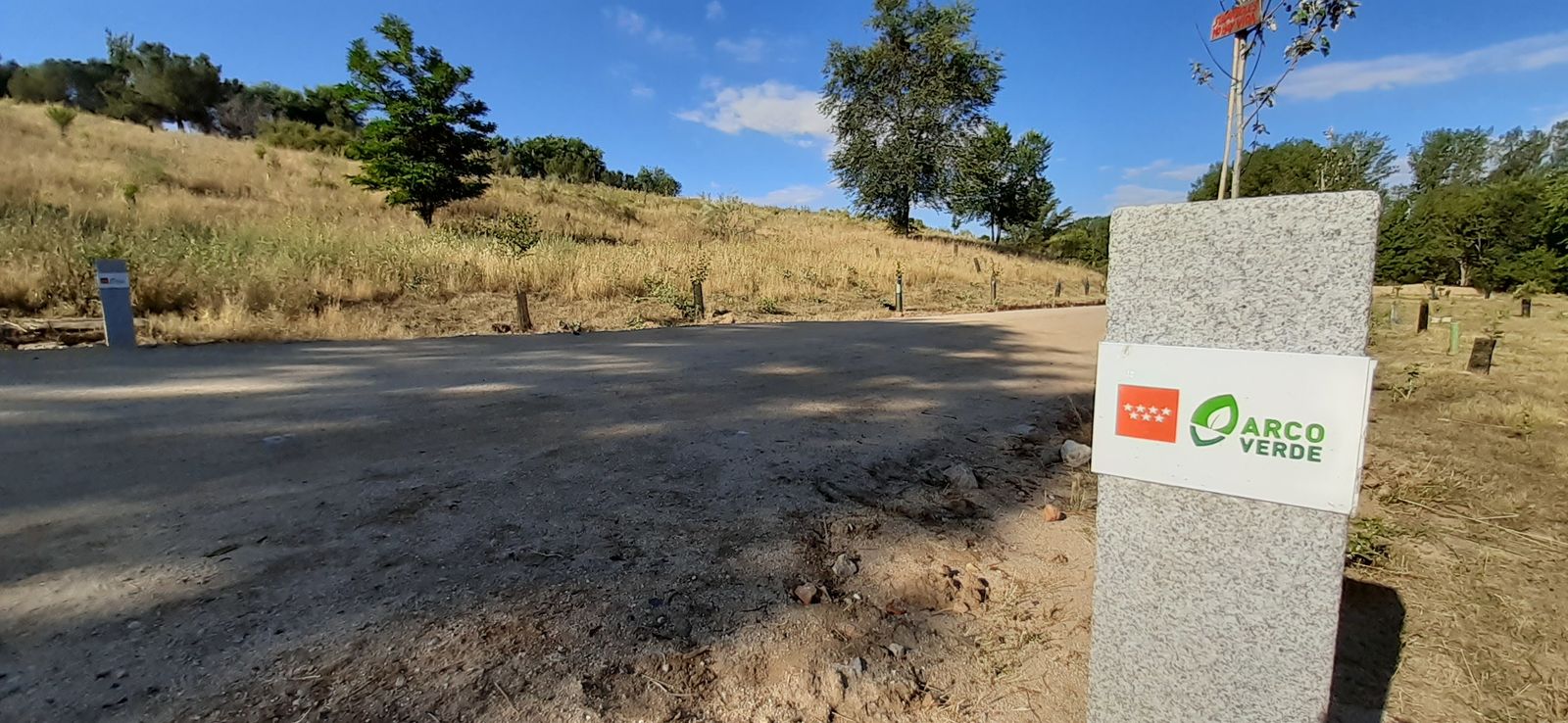 El 'Arco Verde' a su paso por el límite entre Pozuelo de Alarcón y Madrid