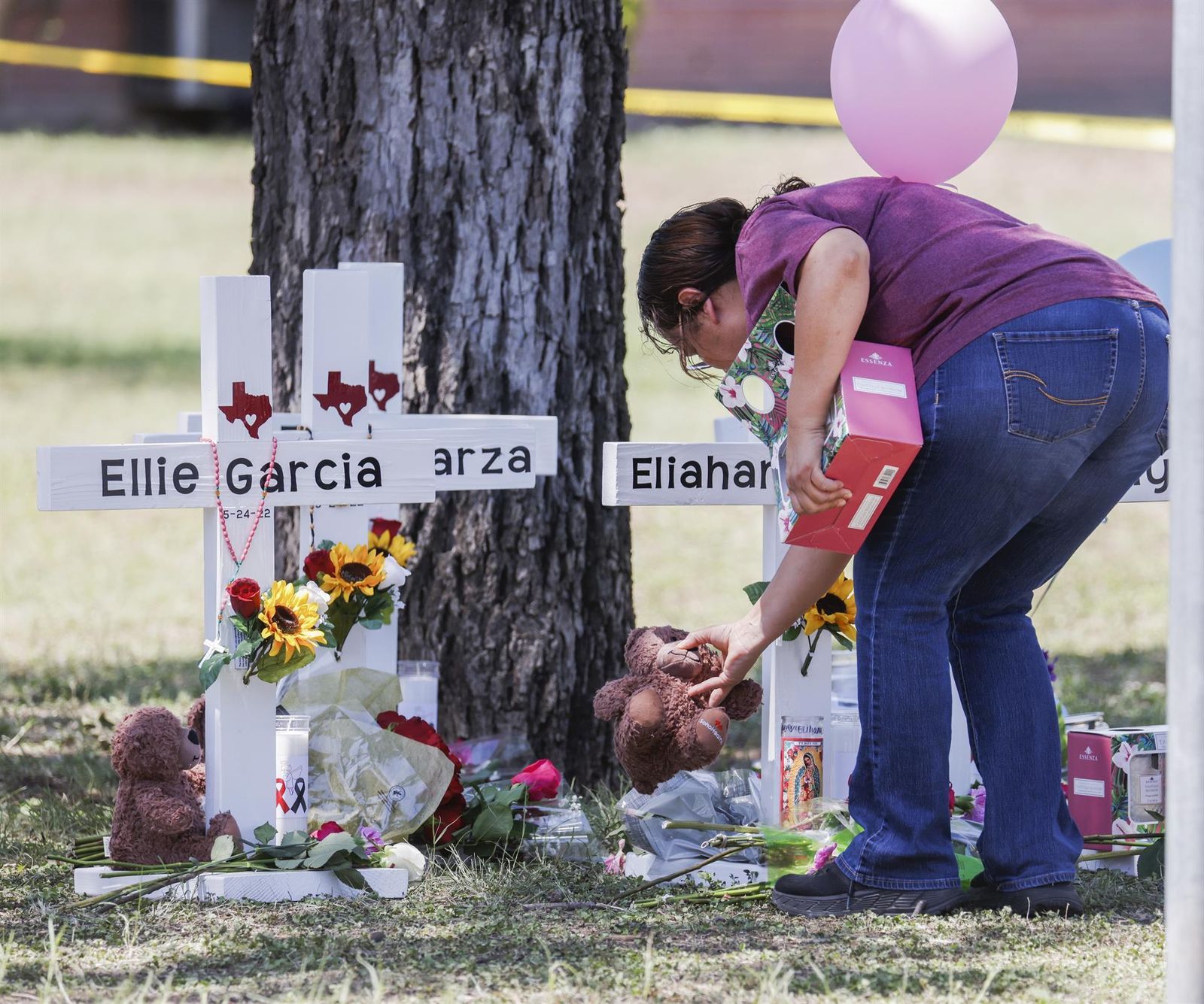 Homenaje a las víctimas de Texas