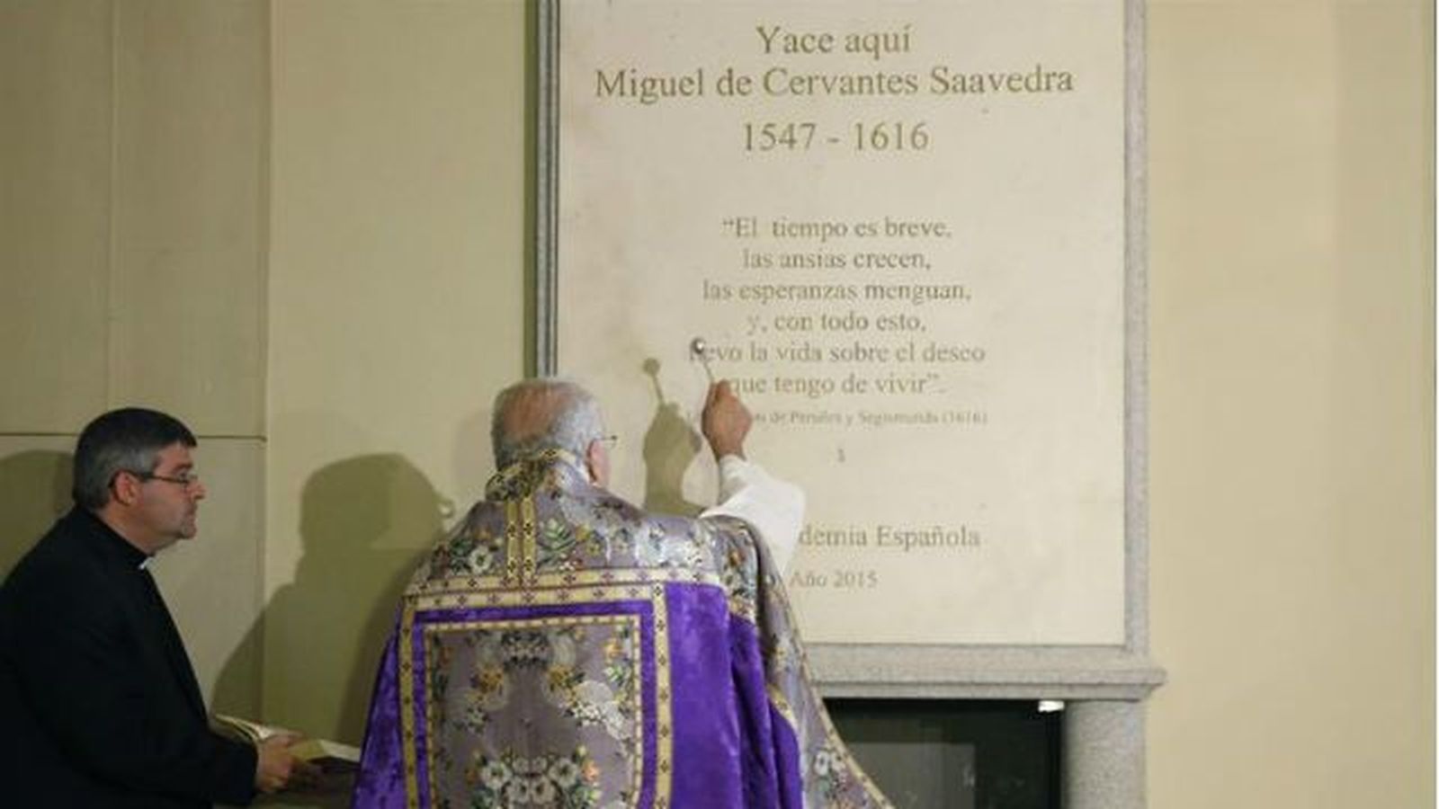Horario especial este fin de semana en el monumento funerario de Cervantes
