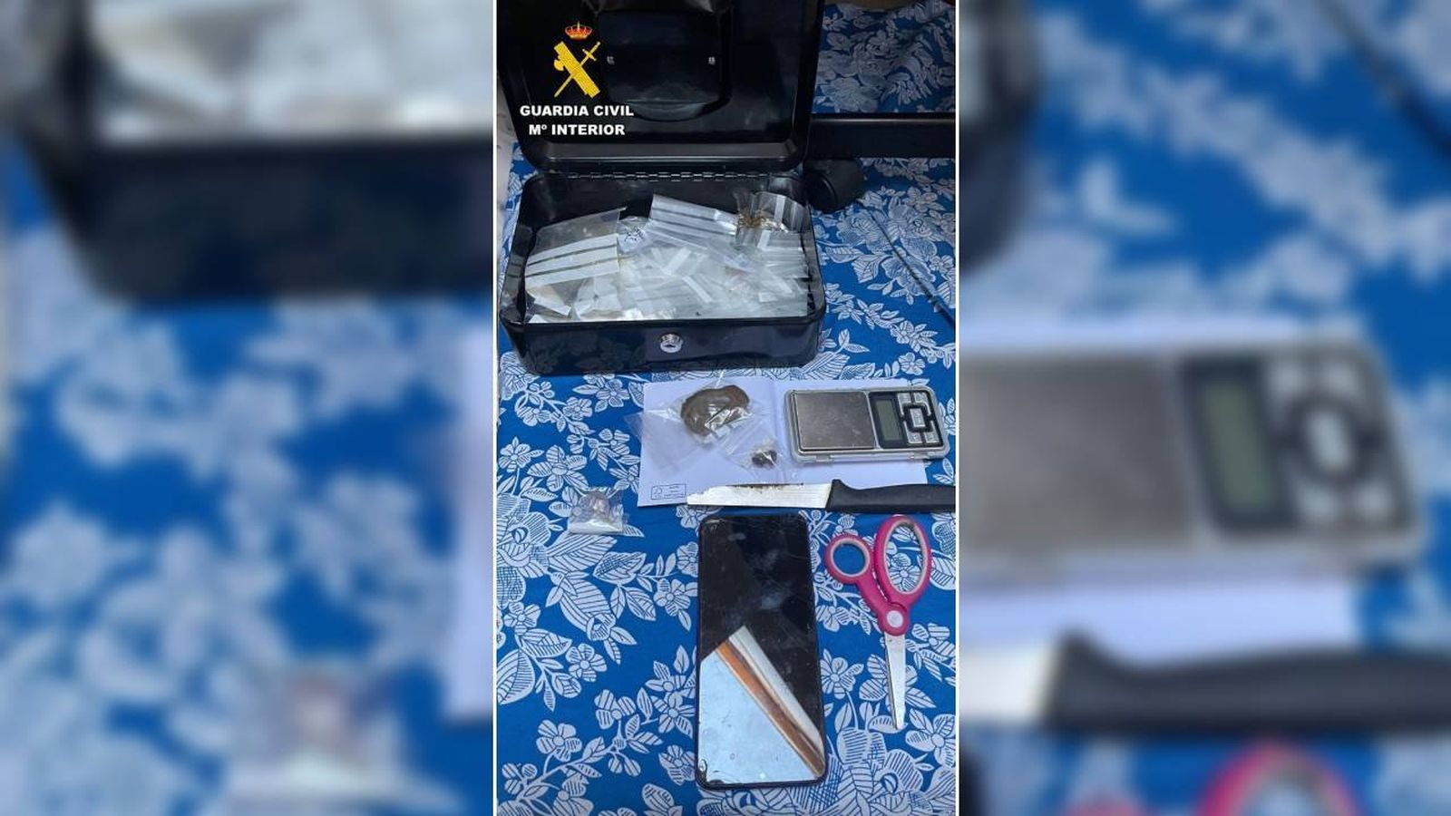 Desmantelado un punto de venta de droga en Colmenar Viejo